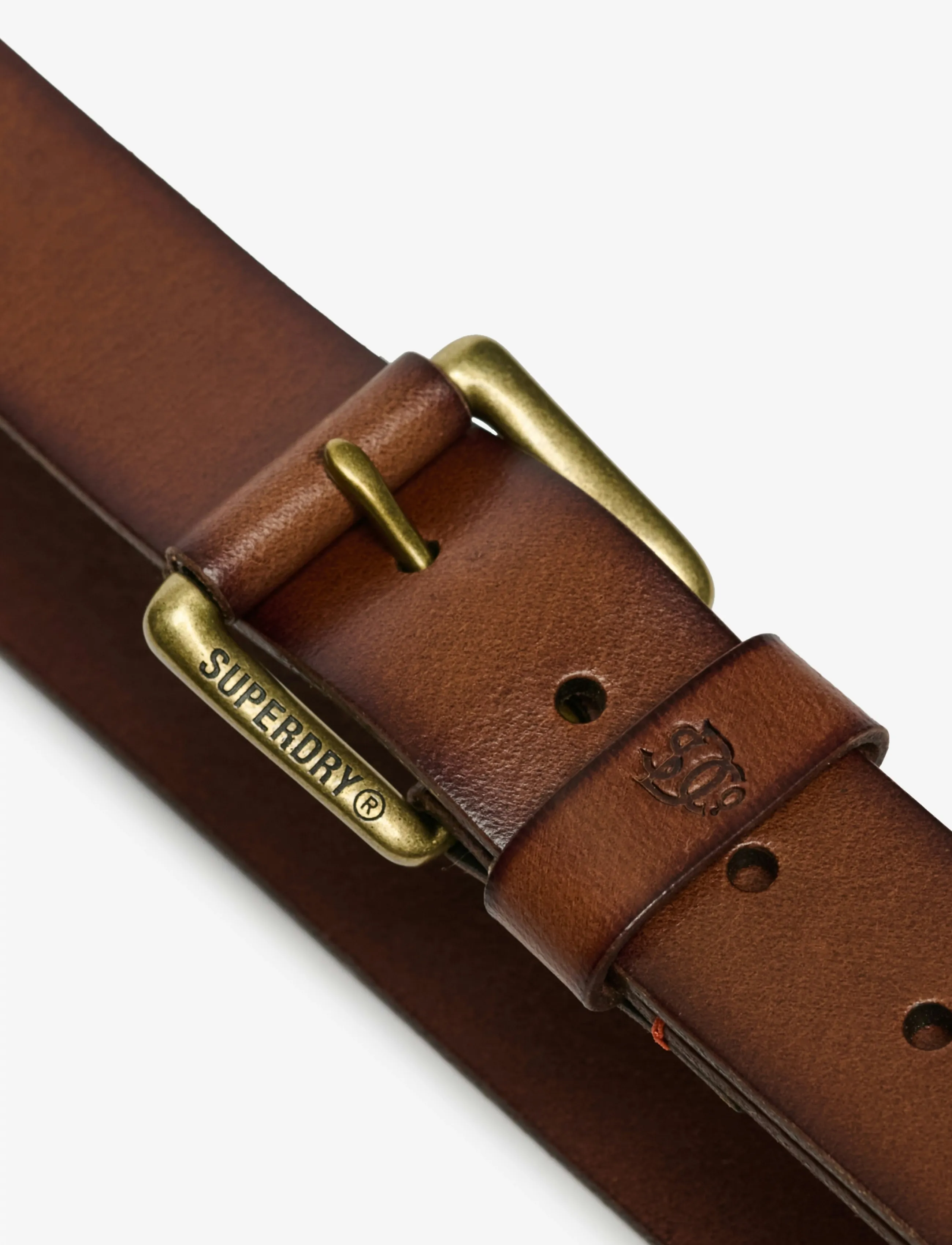 Superdry - CLASSIC LEATHER BELT - tan - 2