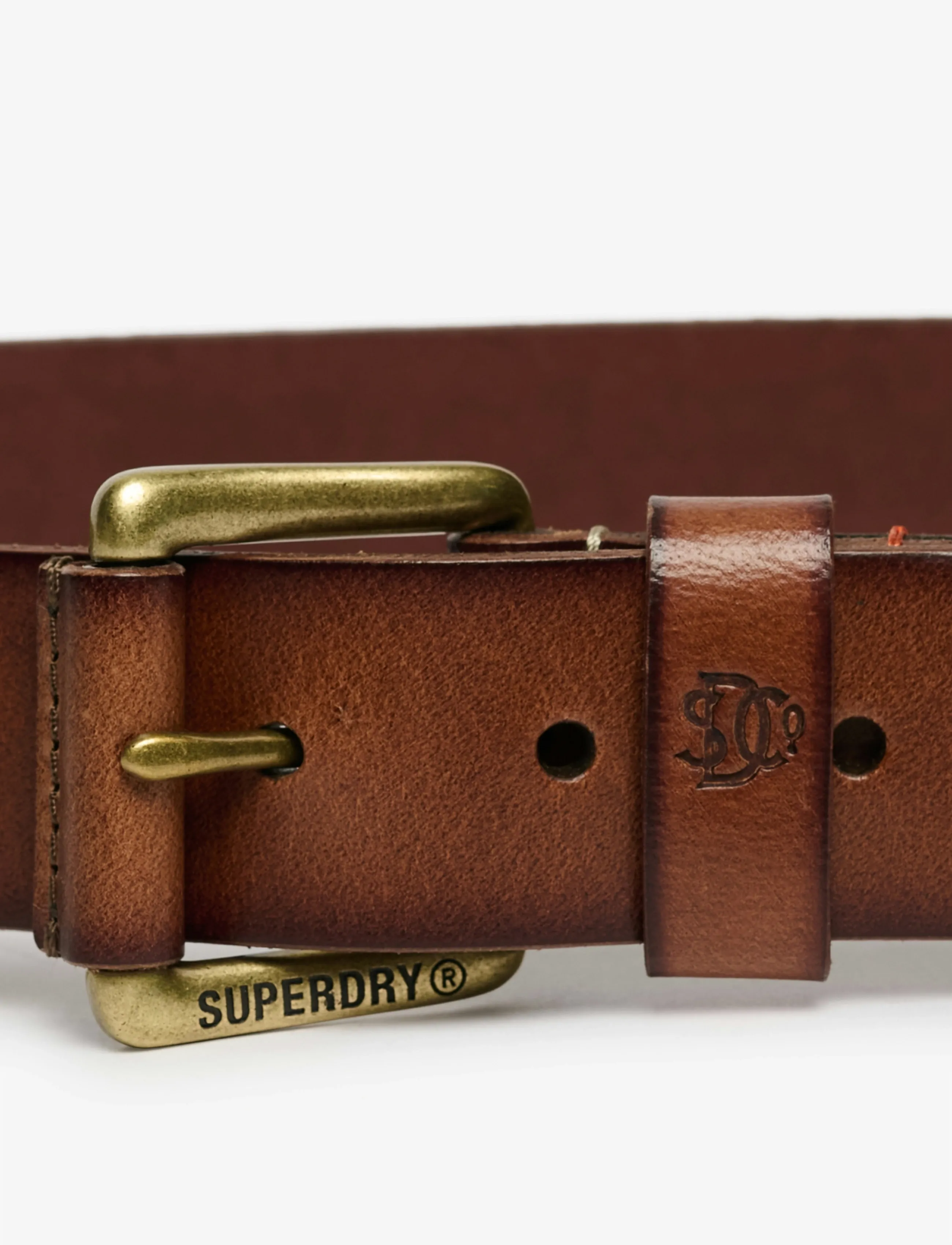 Superdry - CLASSIC LEATHER BELT - tan - 3