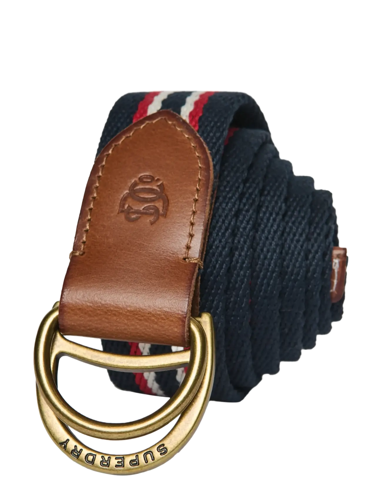 NAVY RED STRIPE