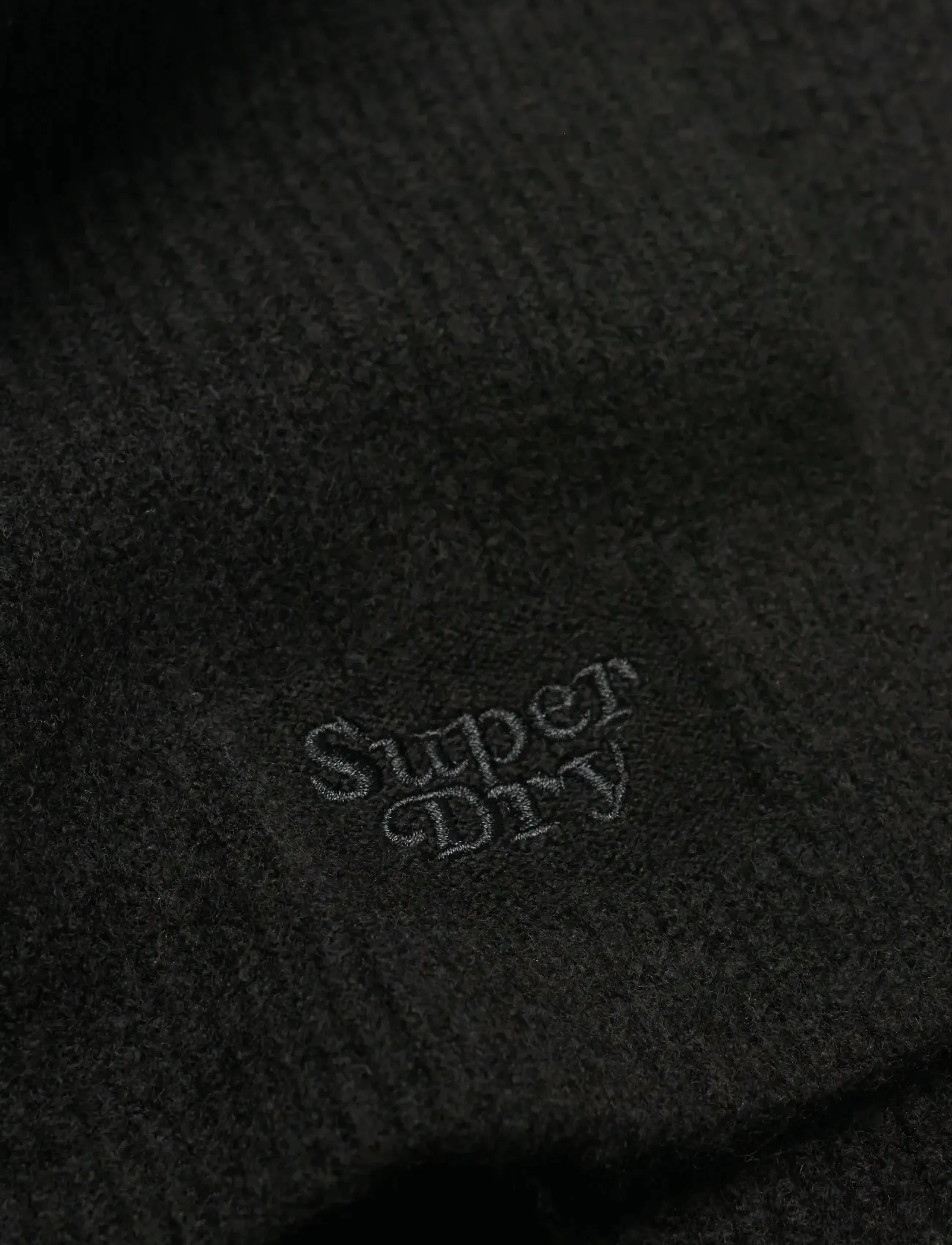 Superdry - SOFT RIB KNIT SCARF - halsdukar - black - 2