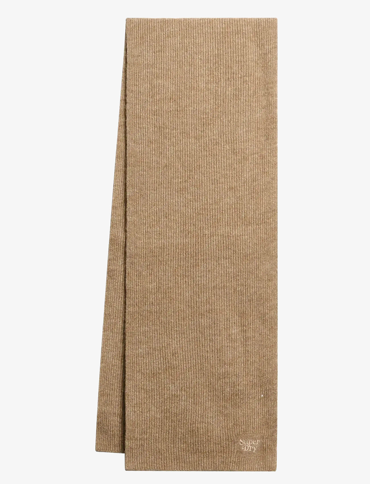 Superdry - SOFT RIB KNIT SCARF - halstørklæder - toasted coconut brown - 1