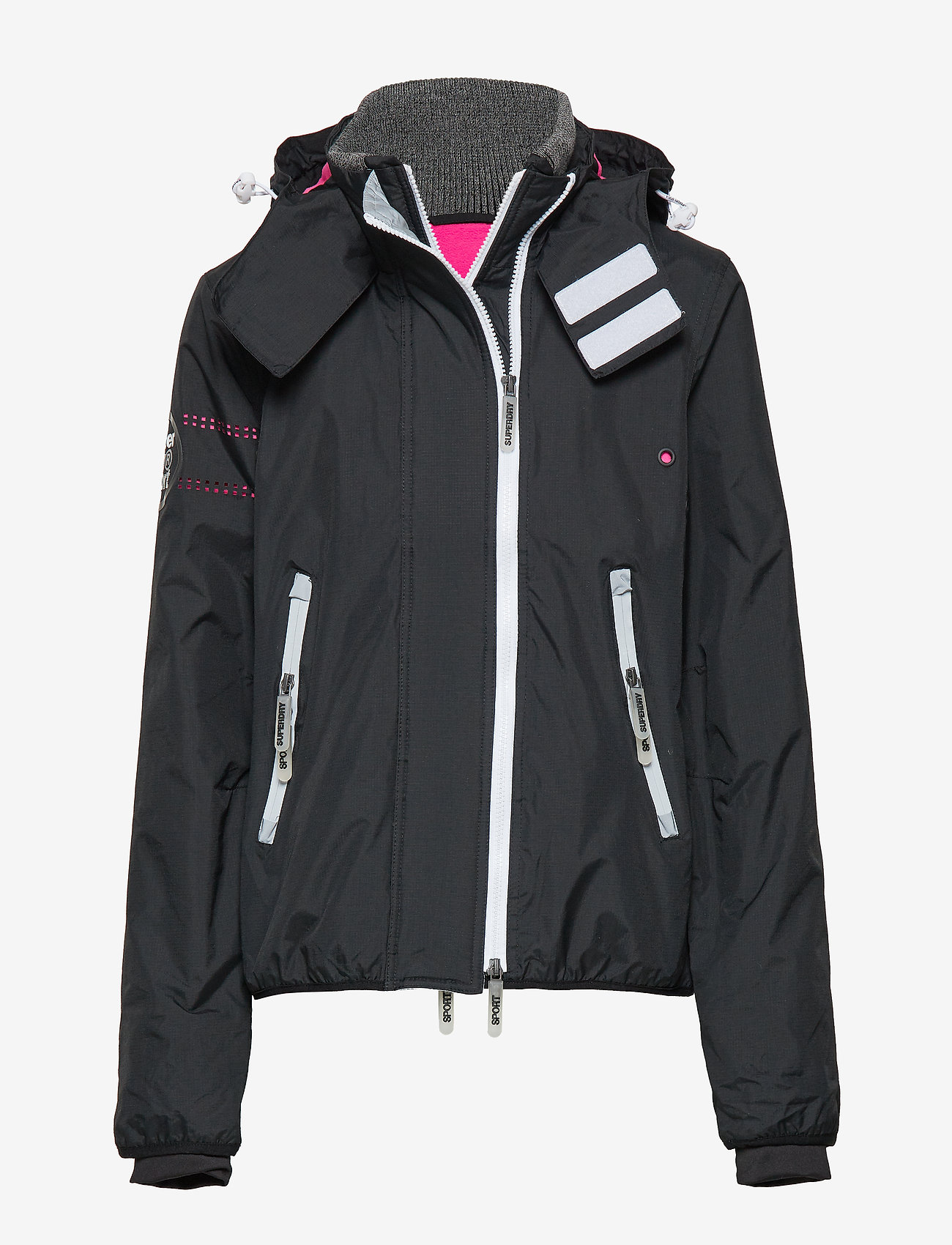 Superdry - SPORT WINTERSPRINTER - black/punk pink - 0