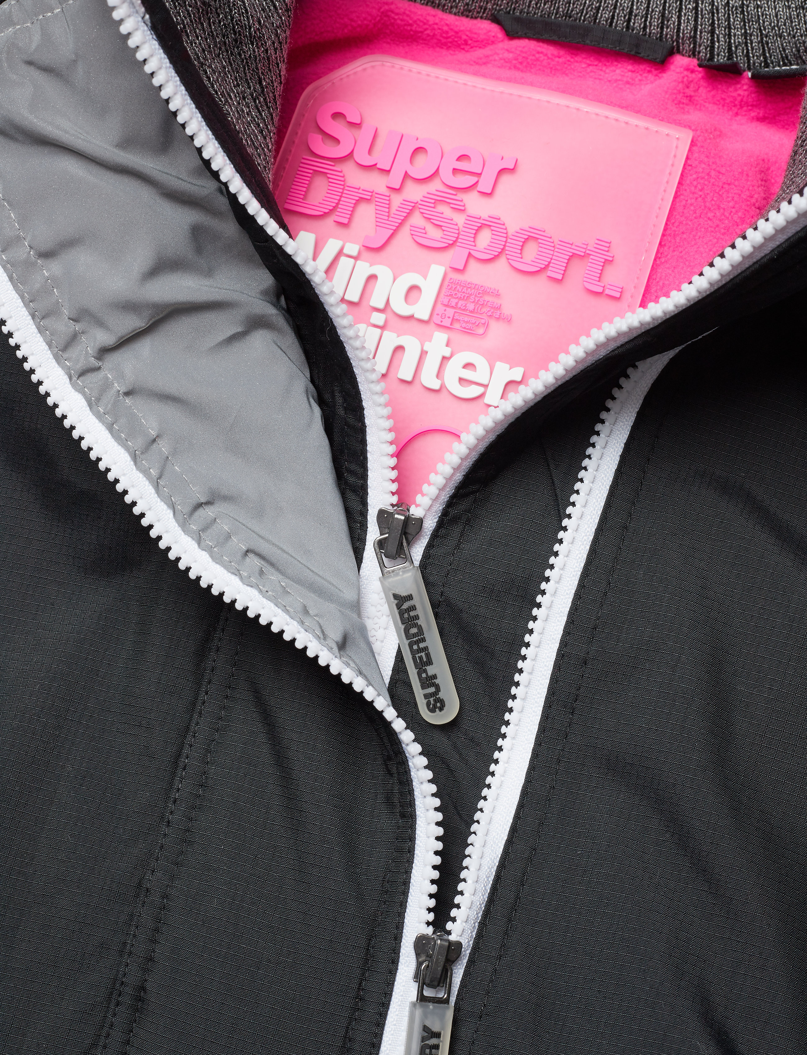 Superdry - SPORT WINTERSPRINTER - black/punk pink - 5