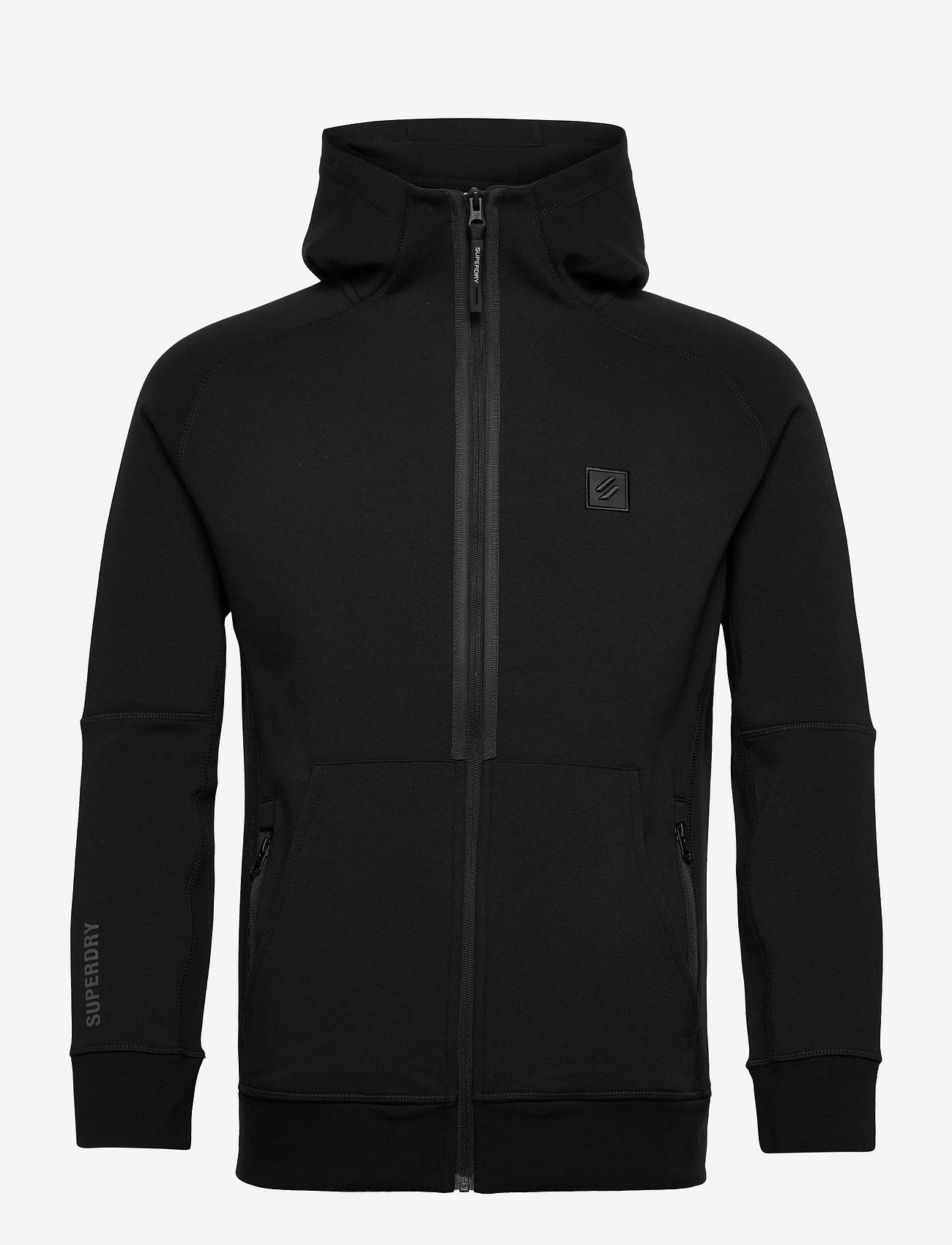 Superdry - CODE TECH ZIP HOOD - black - 0