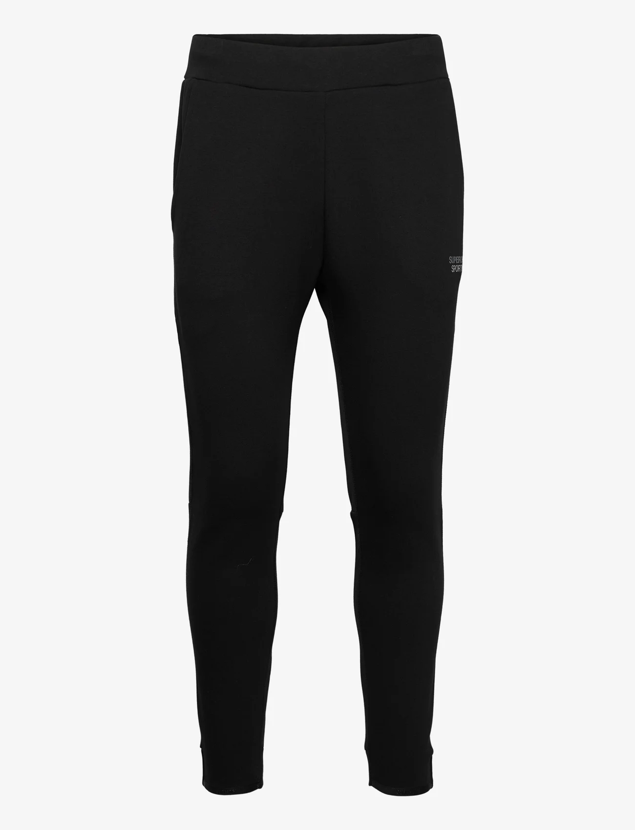 Superdry - SPORT TECH TAPERED JOGGER - pants - black - 0