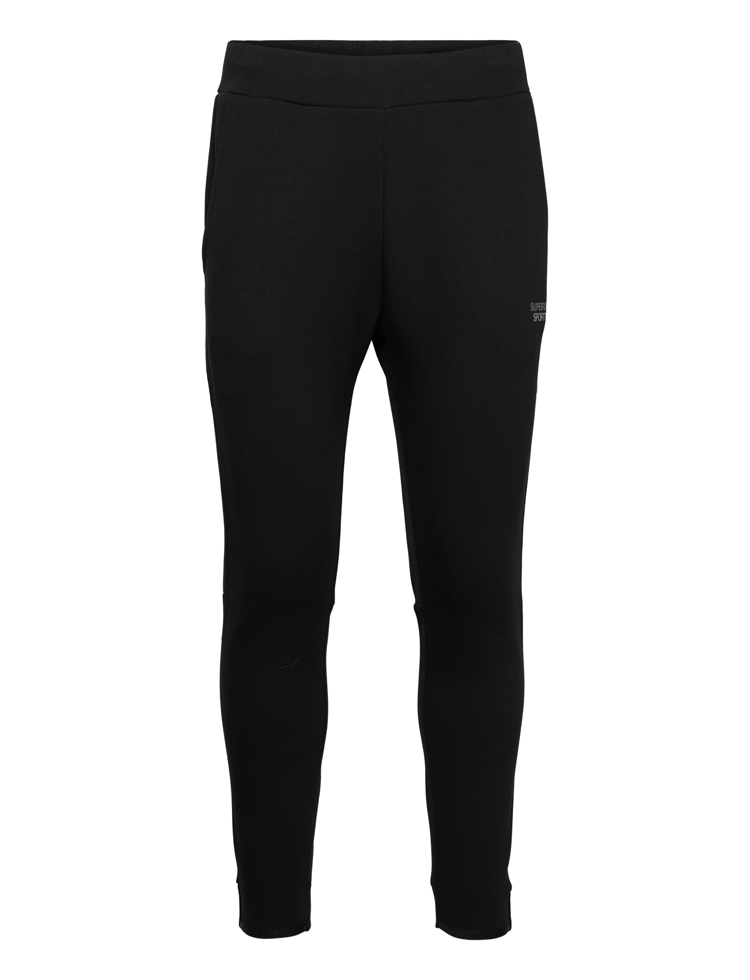 SPORT TECH TAPERED JOGGER - BLACK
