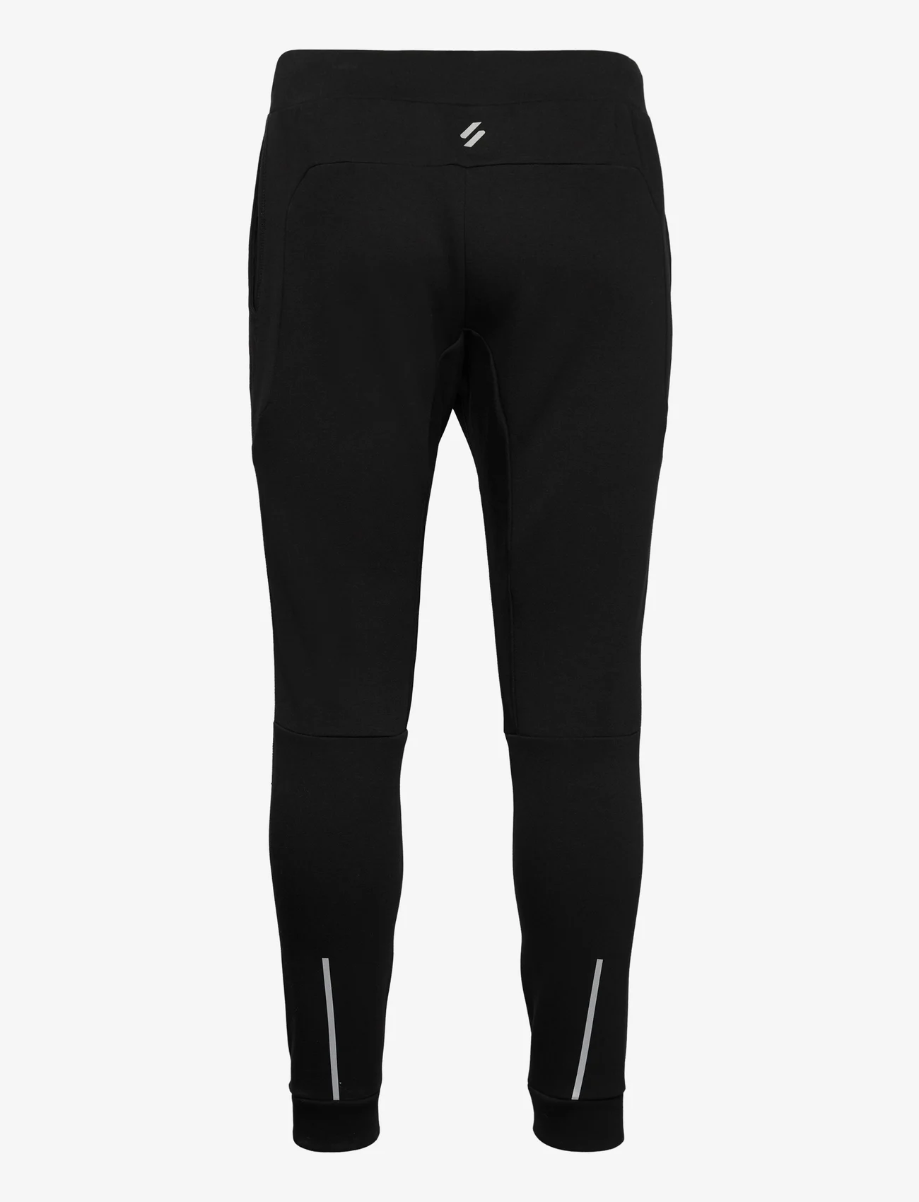 Superdry - SPORT TECH TAPERED JOGGER - pants - black - 1