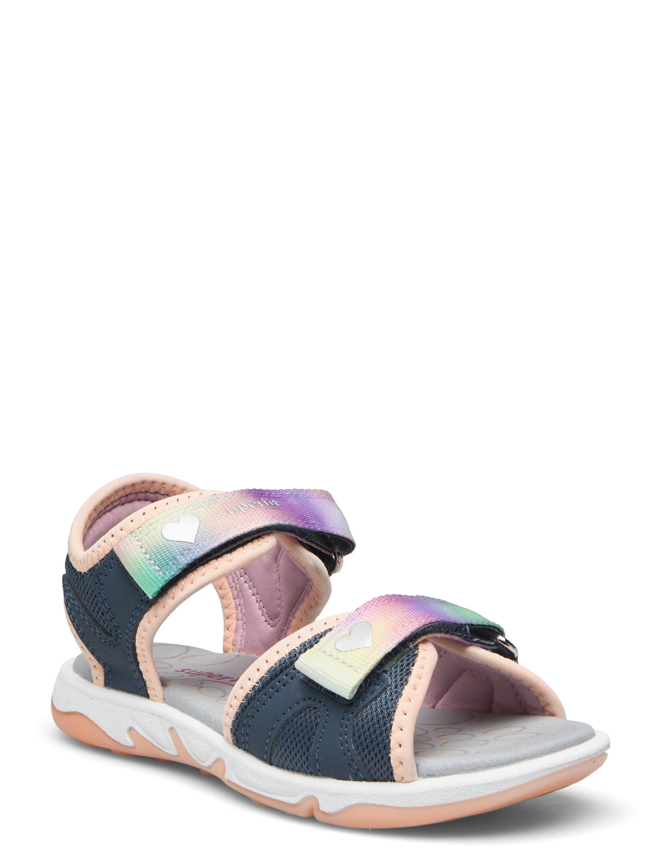 Pebbles Sandaler Blue/Orange str. 27