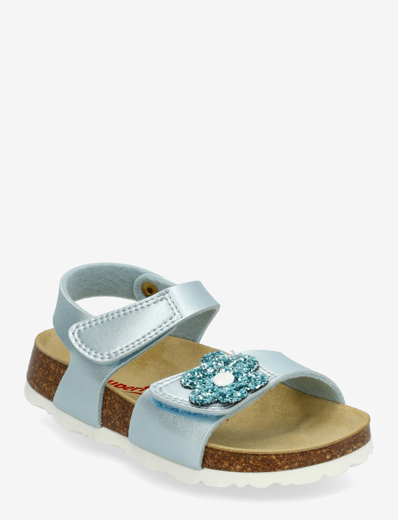Superfit - FUSSBETTPANTOFFEL - sandaalid - lightblue - 0