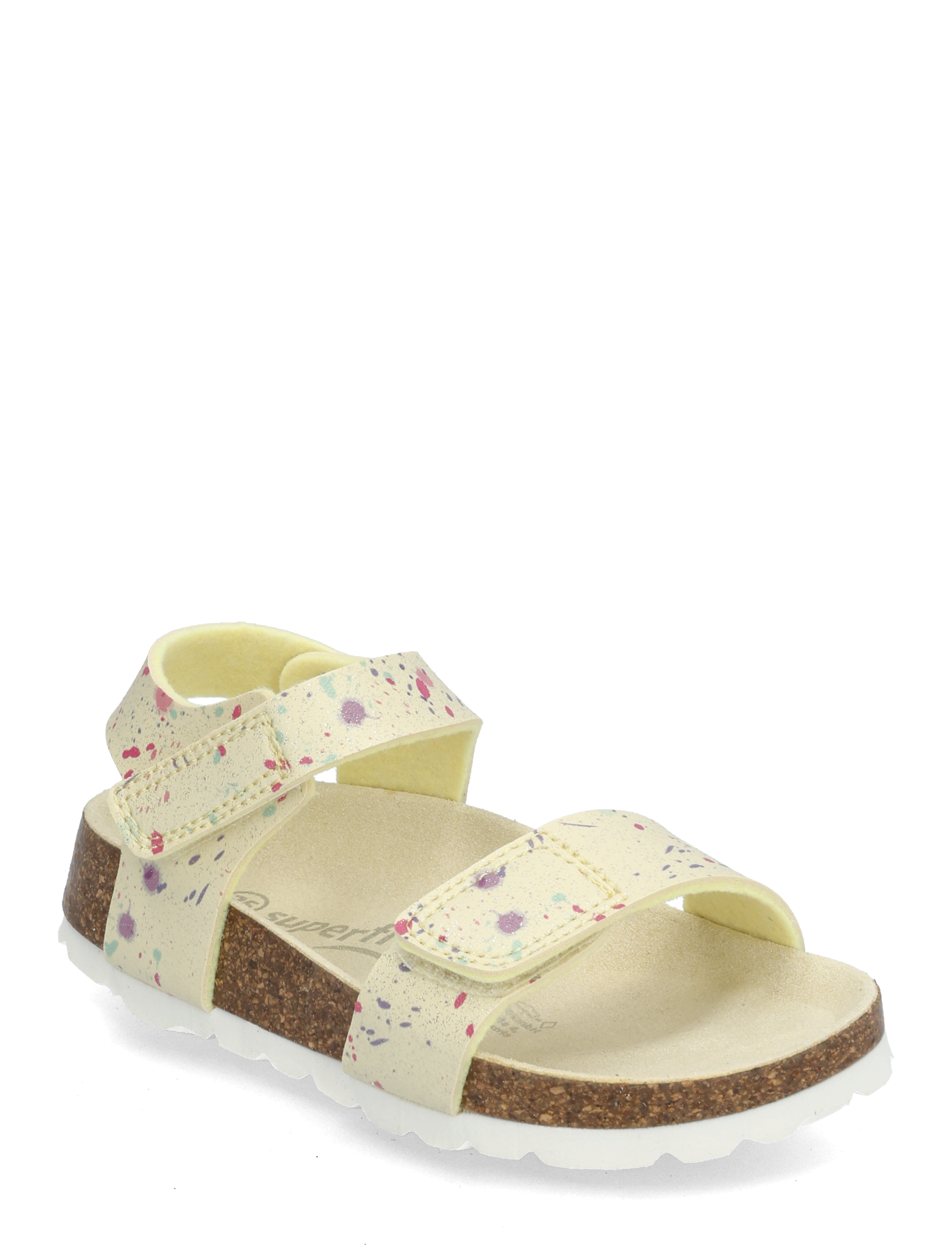 Superfit Fussbettpantoffel, Børn, Fodseng Sandal, Gul, Str: 28/17.4CM