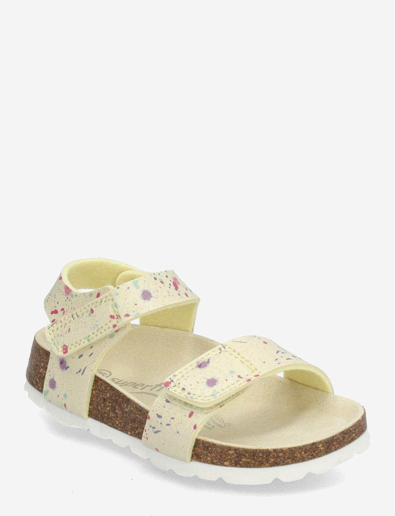 Superfit - FUSSBETTPANTOFFEL - sandalen - yellow - 0