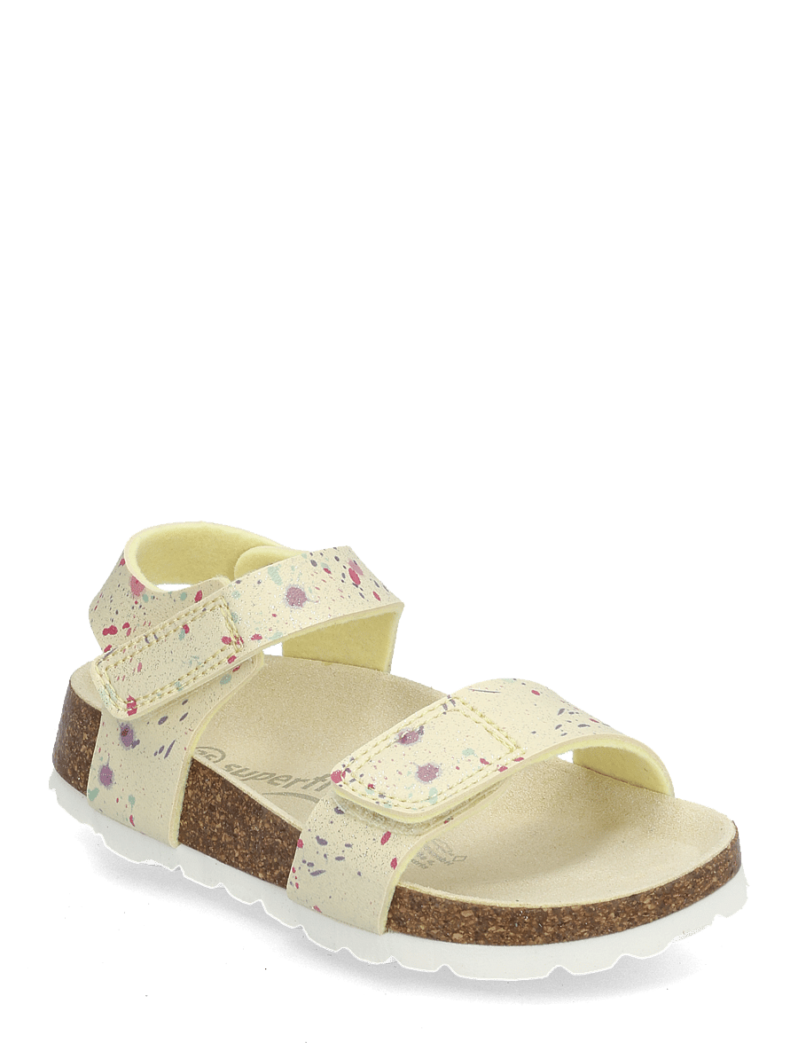 Superfit - FUSSBETTPANTOFFEL - sandaler - yellow - 0