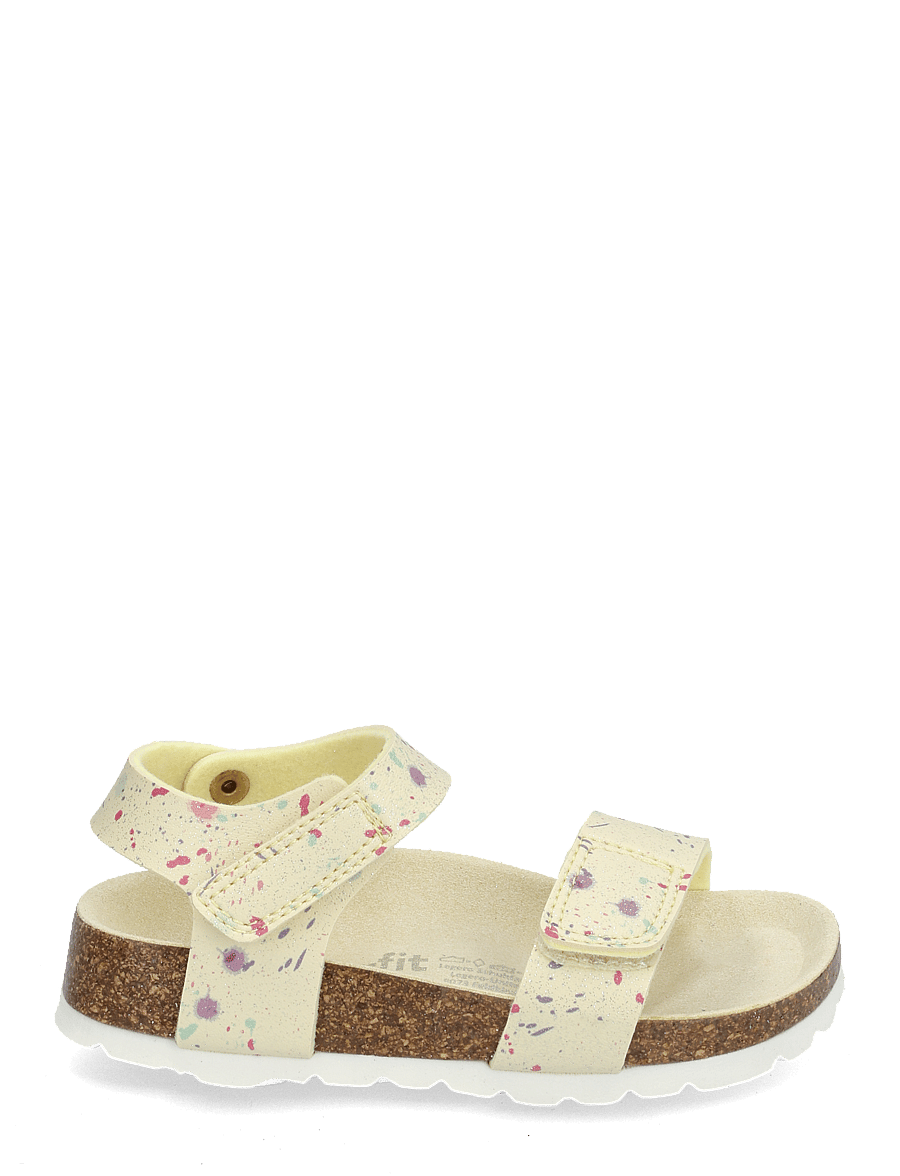 Superfit - FUSSBETTPANTOFFEL - sandaler - yellow - 1
