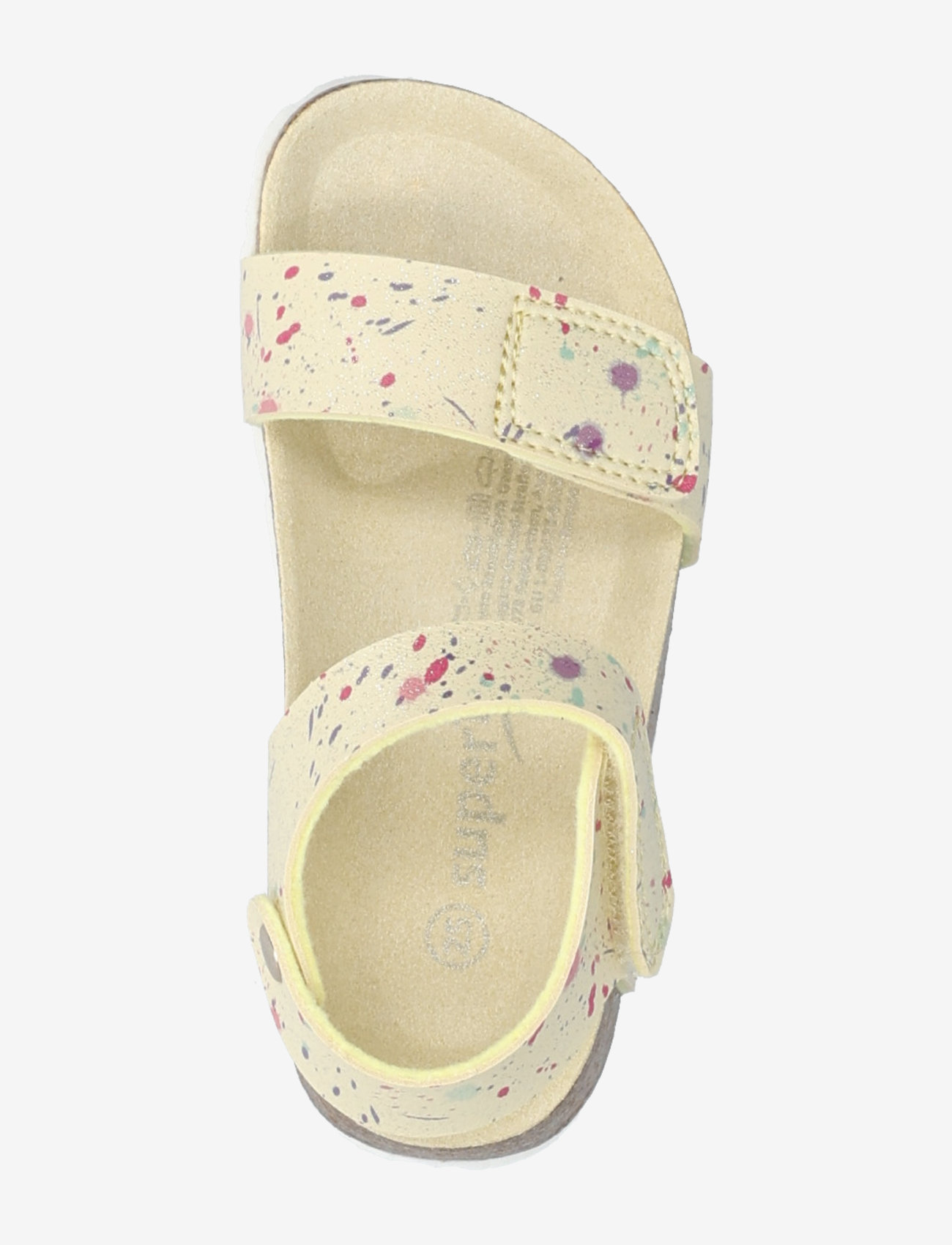 Superfit - FUSSBETTPANTOFFEL - sandalen - yellow - 3