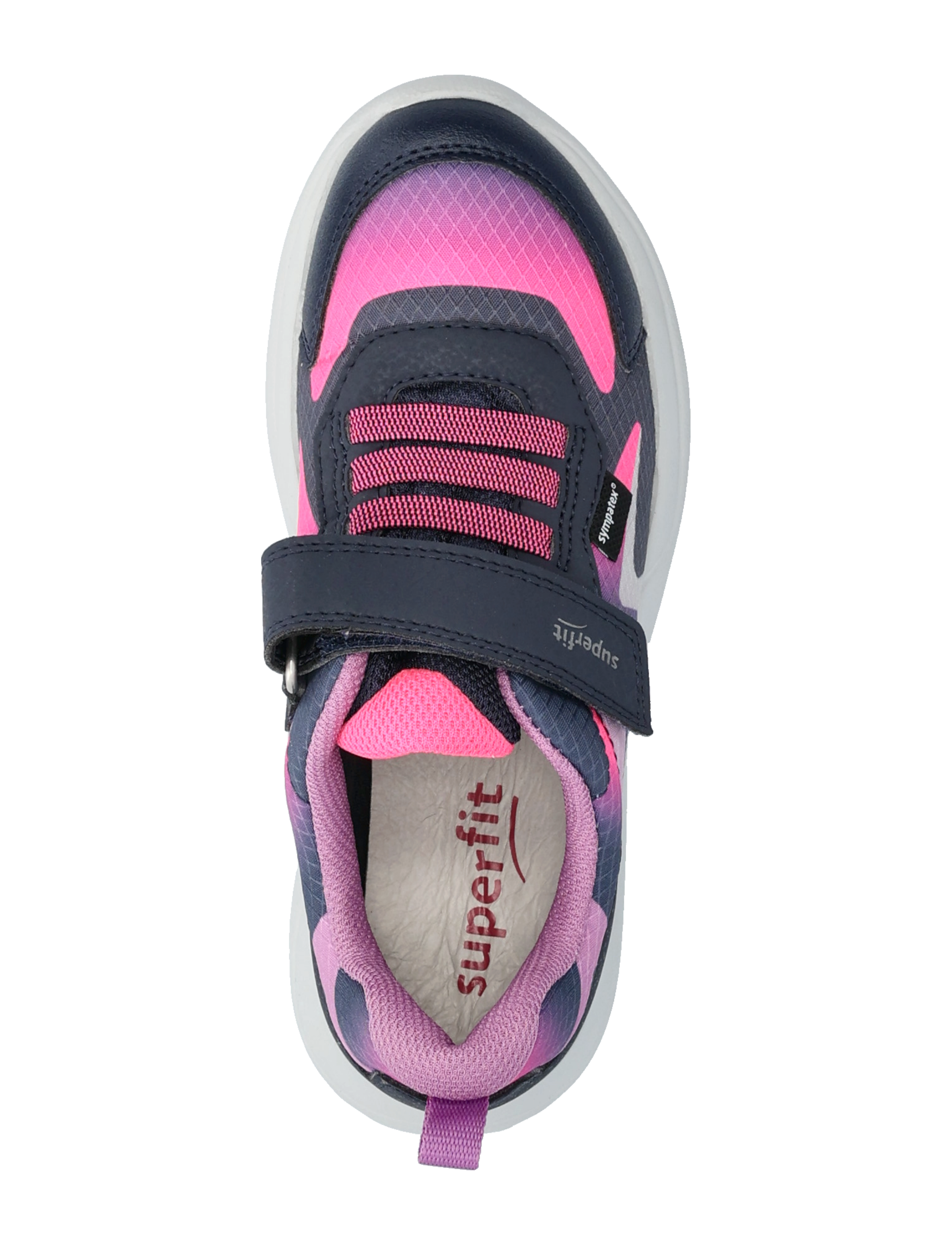 Superfit - RUSH - kõrge säärega tossud - blue/pink - 3
