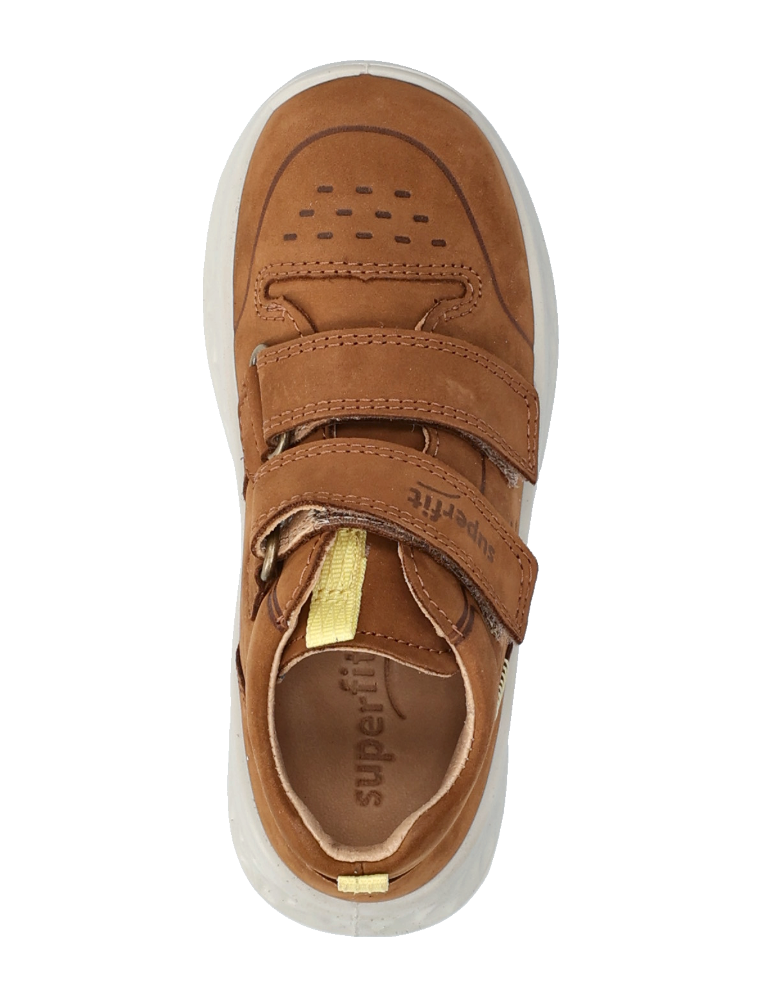 Superfit - BREEZE - høje sneakers - brown/yellow - 3