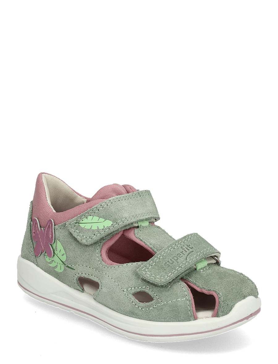Superfit - BOOMERANG - sandaler - lightgreen/rose - 0