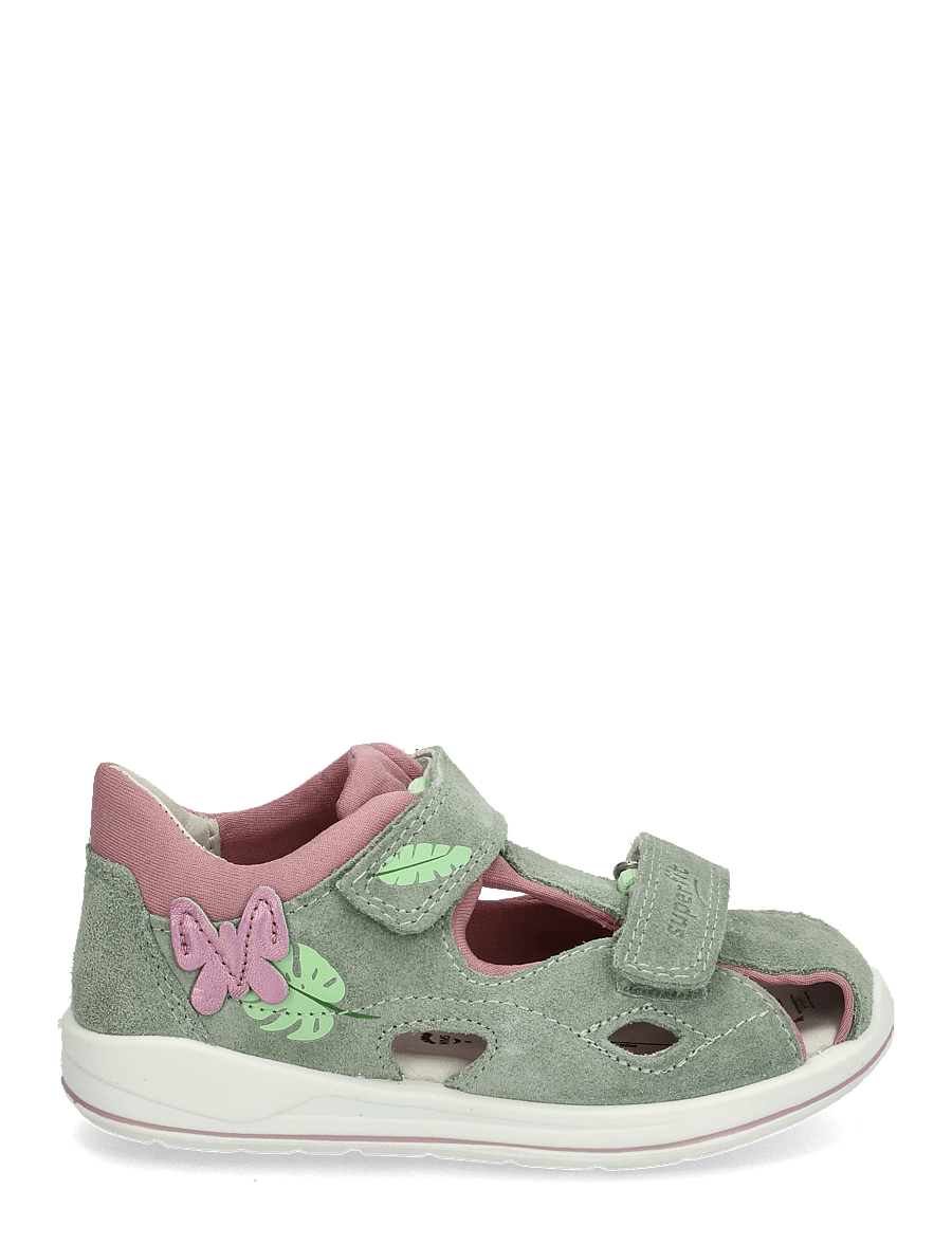 Superfit - BOOMERANG - sandaler - lightgreen/rose - 1