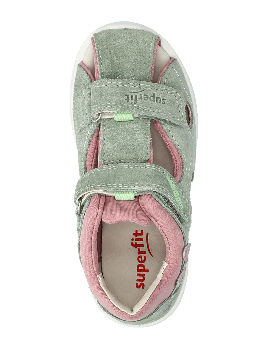 Superfit - BOOMERANG - sandaler - lightgreen/rose - 3