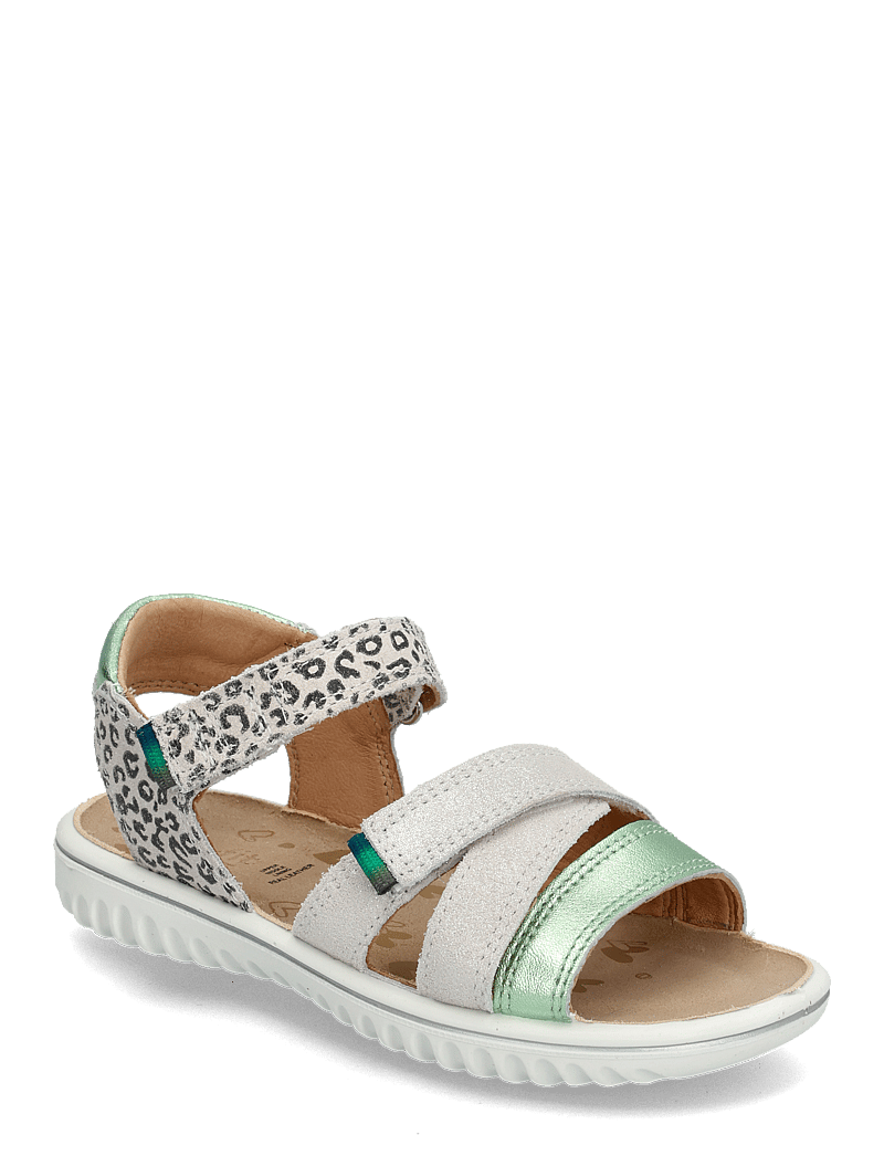 Superfit - SPARKLE - sandals - white/lightgreen - 0