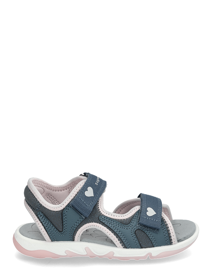 Superfit - PEBBLES - sandalen - blue/rose - 1