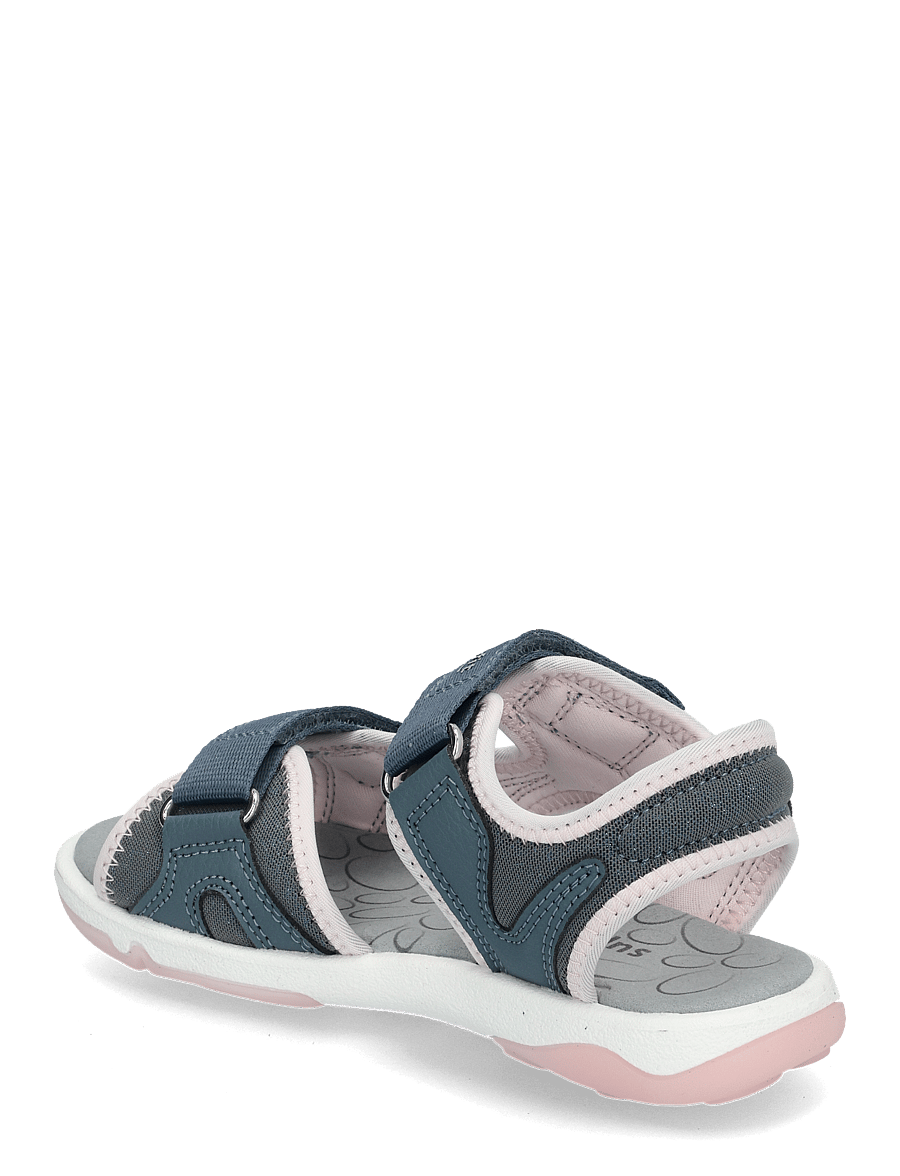 Superfit - PEBBLES - sandalen - blue/rose - 2