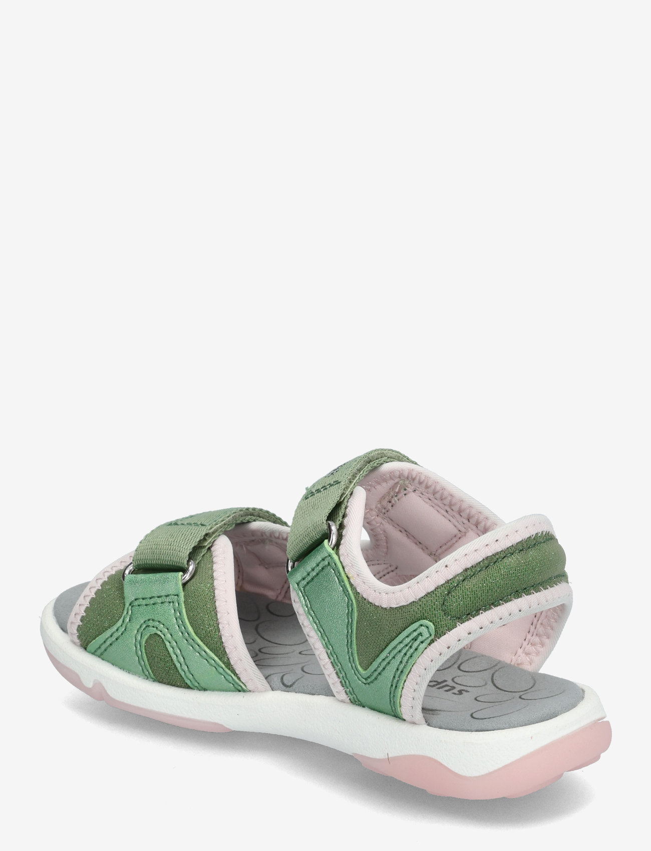 Superfit - PEBBLES - sandaler - lightgreen/rose - 2