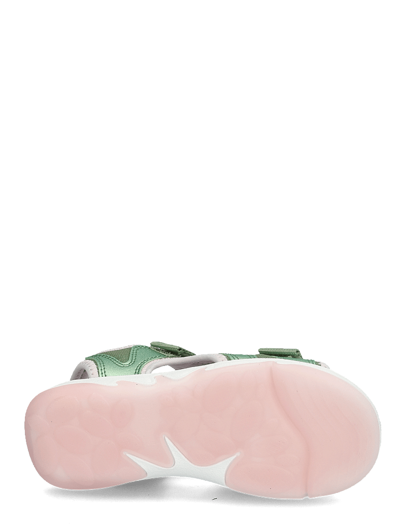 Superfit - PEBBLES - sandaler - lightgreen/rose - 4