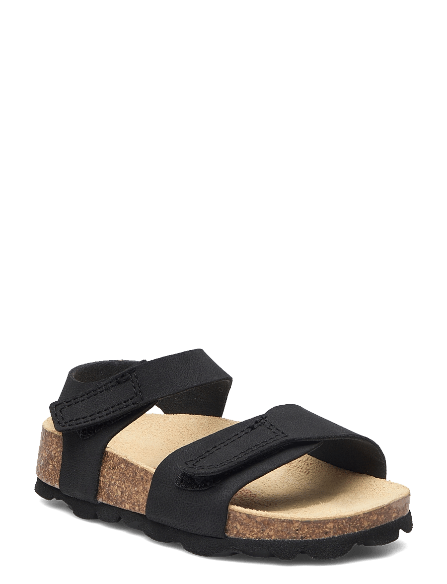 Superfit - FUSSBETTPANTOFFEL - sandalen - black - 0