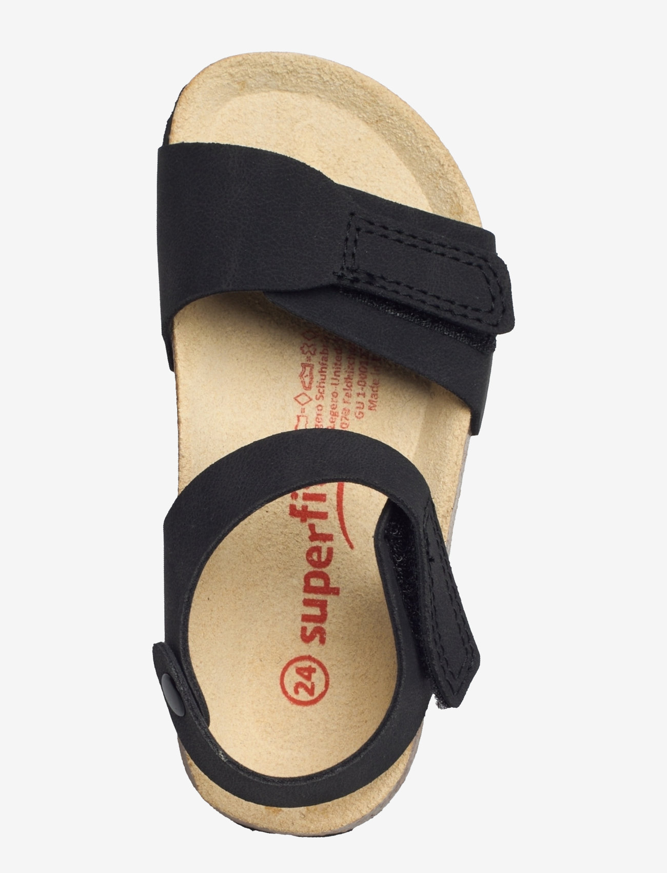 Superfit - FUSSBETTPANTOFFEL - sandaler - black - 3
