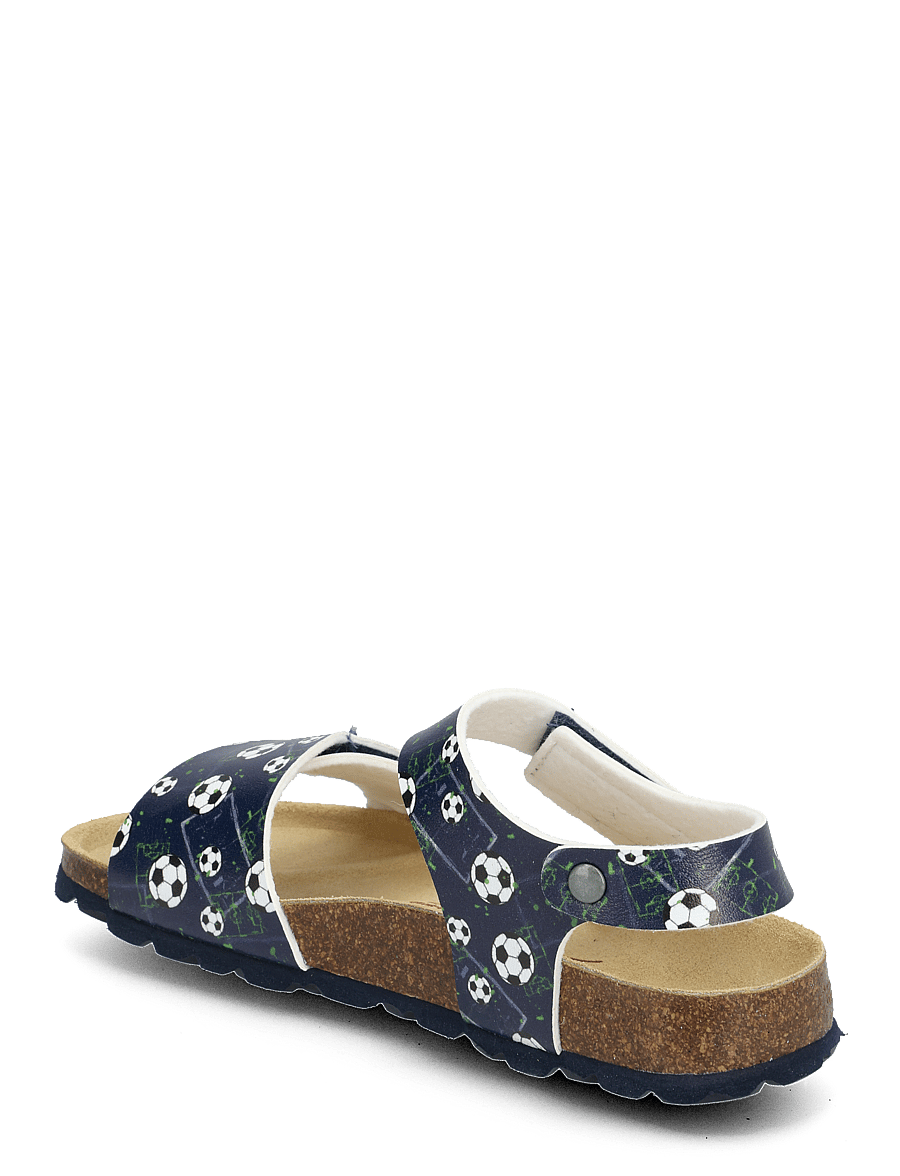 Superfit - FUSSBETTPANTOFFEL - sandaalid - blue/multi-coloured - 2