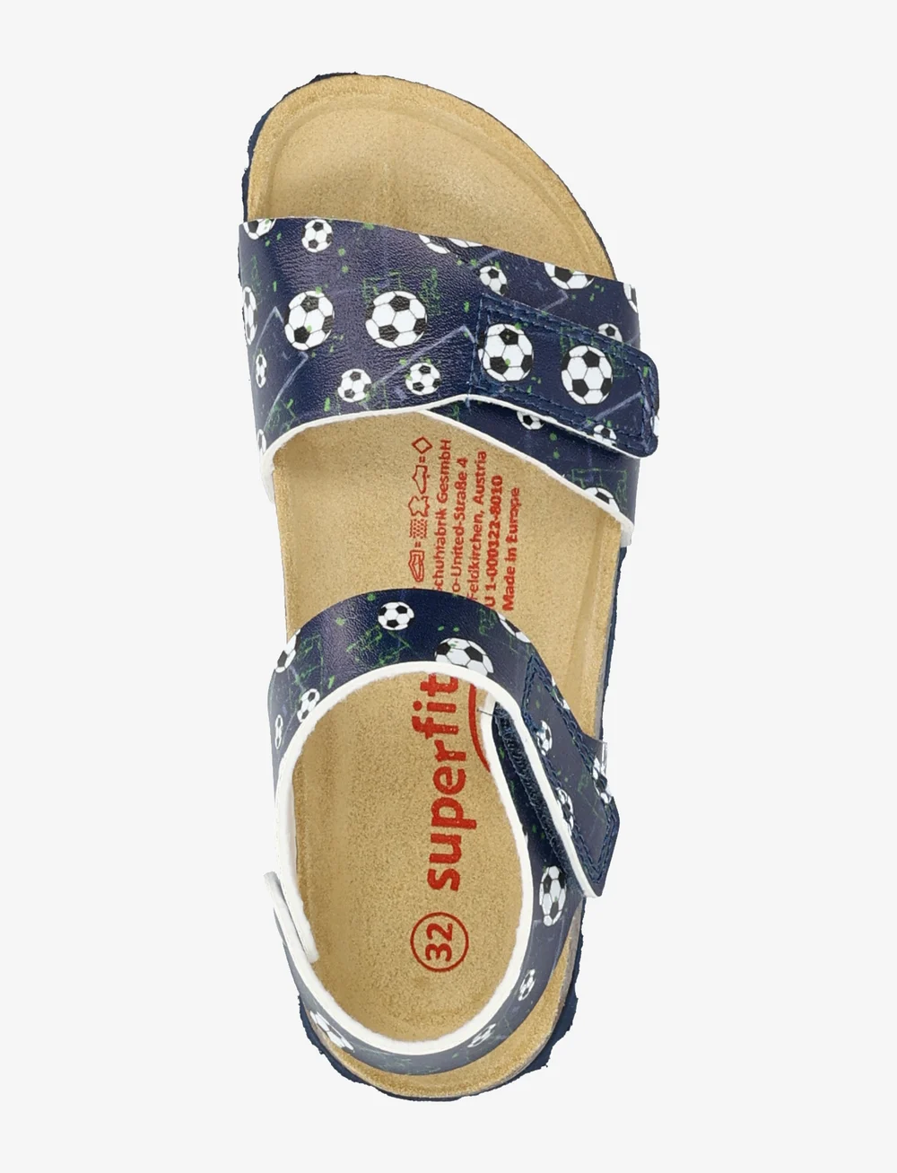 Superfit - FUSSBETTPANTOFFEL - sandaler - blue/multi-coloured - 3
