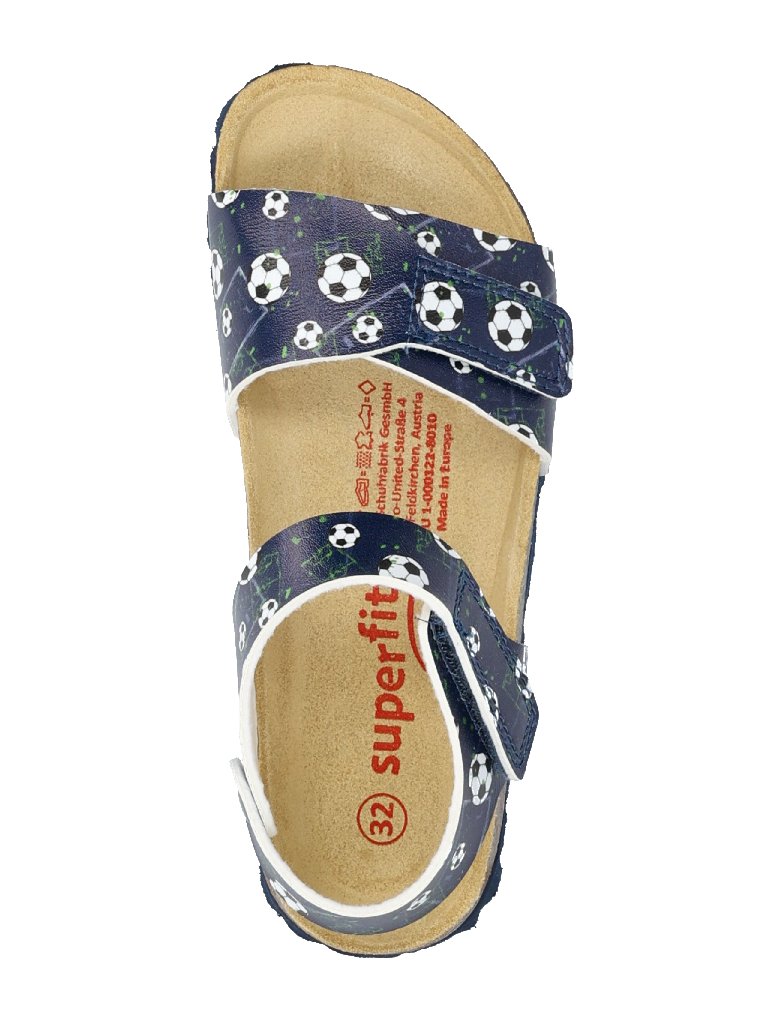 Superfit - FUSSBETTPANTOFFEL - sandales - blue/multi-coloured - 3