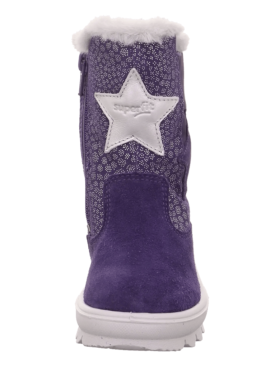 Superfit - FLAVIA GTX - winter boots - purple / silver - 1