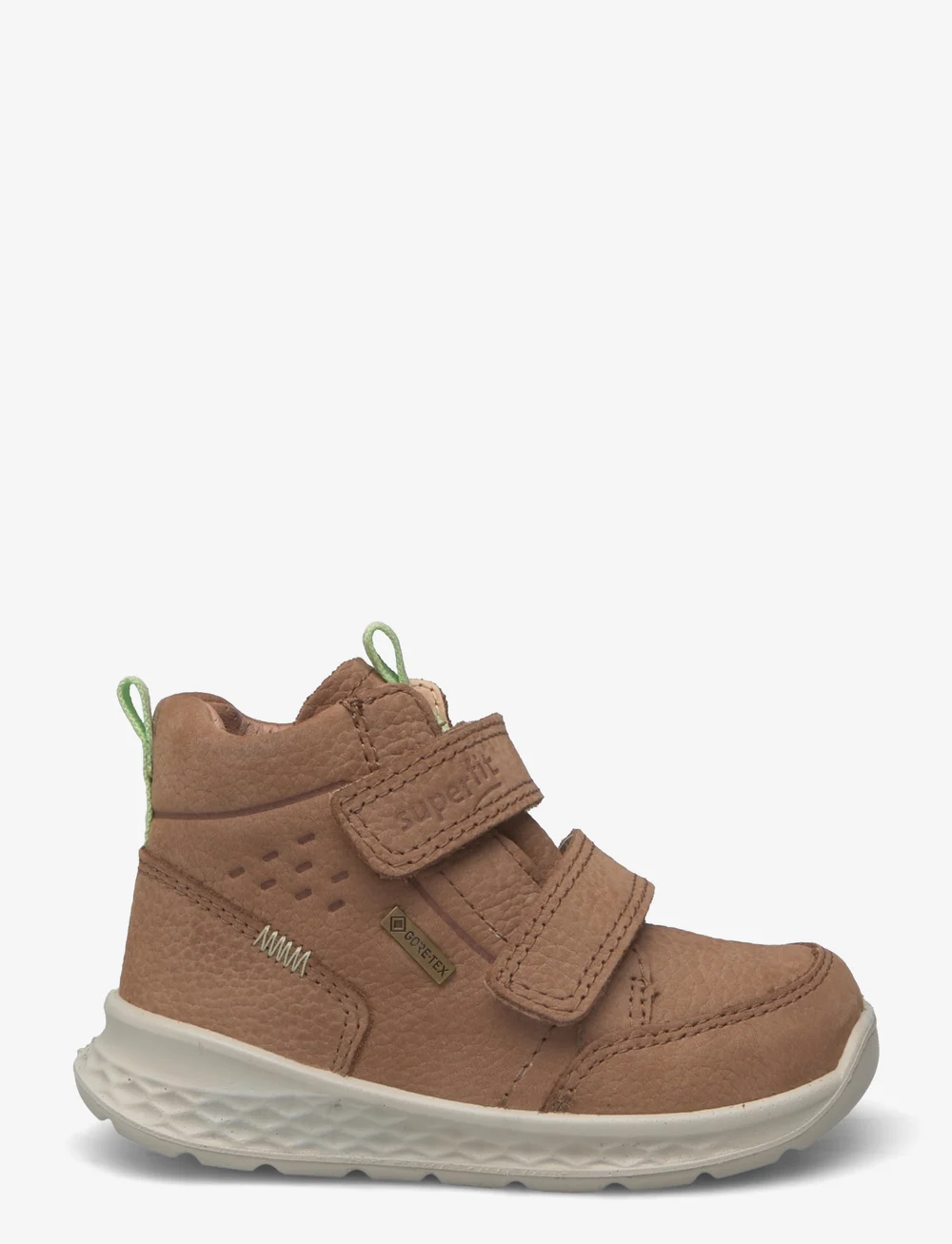 Superfit - BREEZE - höga sneakers - brown/light green - 1