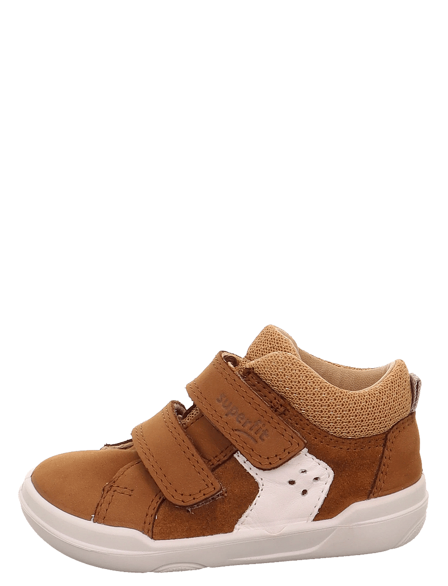 Superfit - SUPERFREE - höga sneakers - brown / white - 1