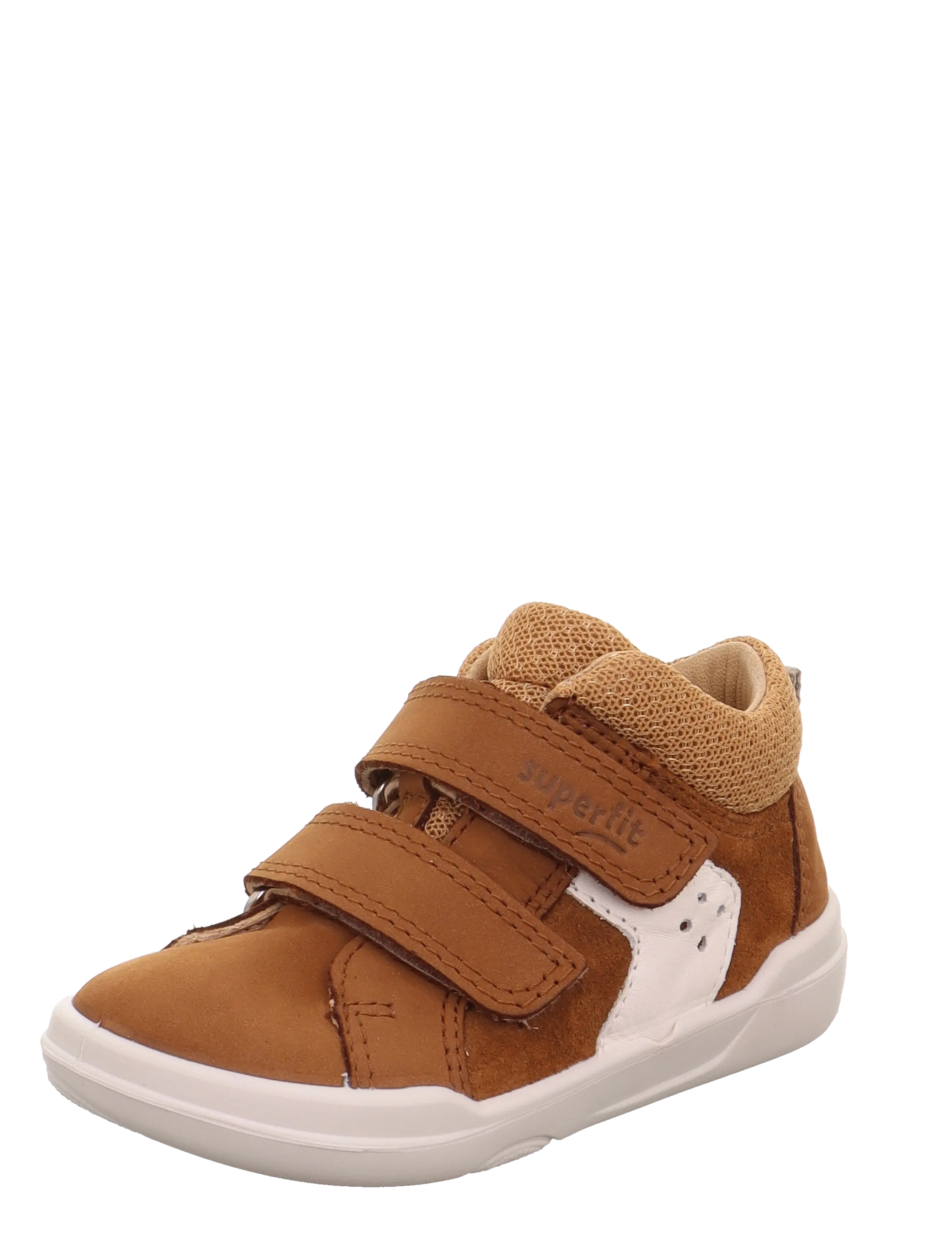 Superfit - SUPERFREE - höga sneakers - brown / white - 4