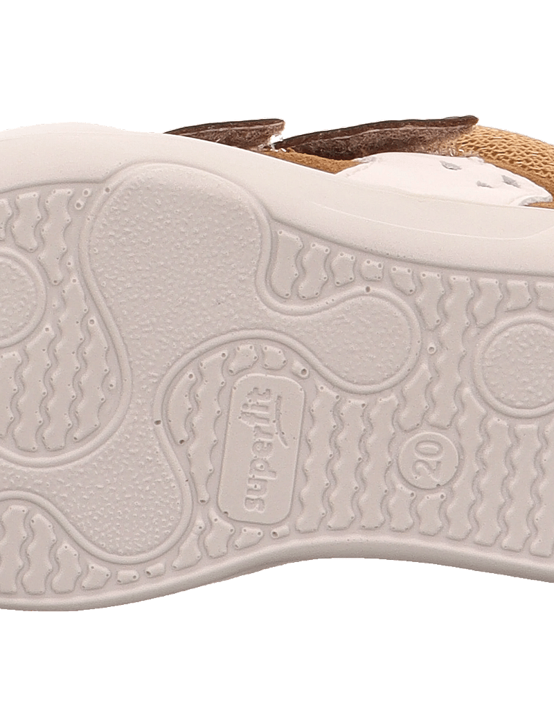 Superfit - SUPERFREE - höga sneakers - brown / white - 5