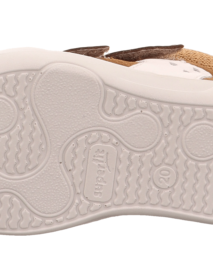 Superfit - SUPERFREE - höga sneakers - brown / white - 5