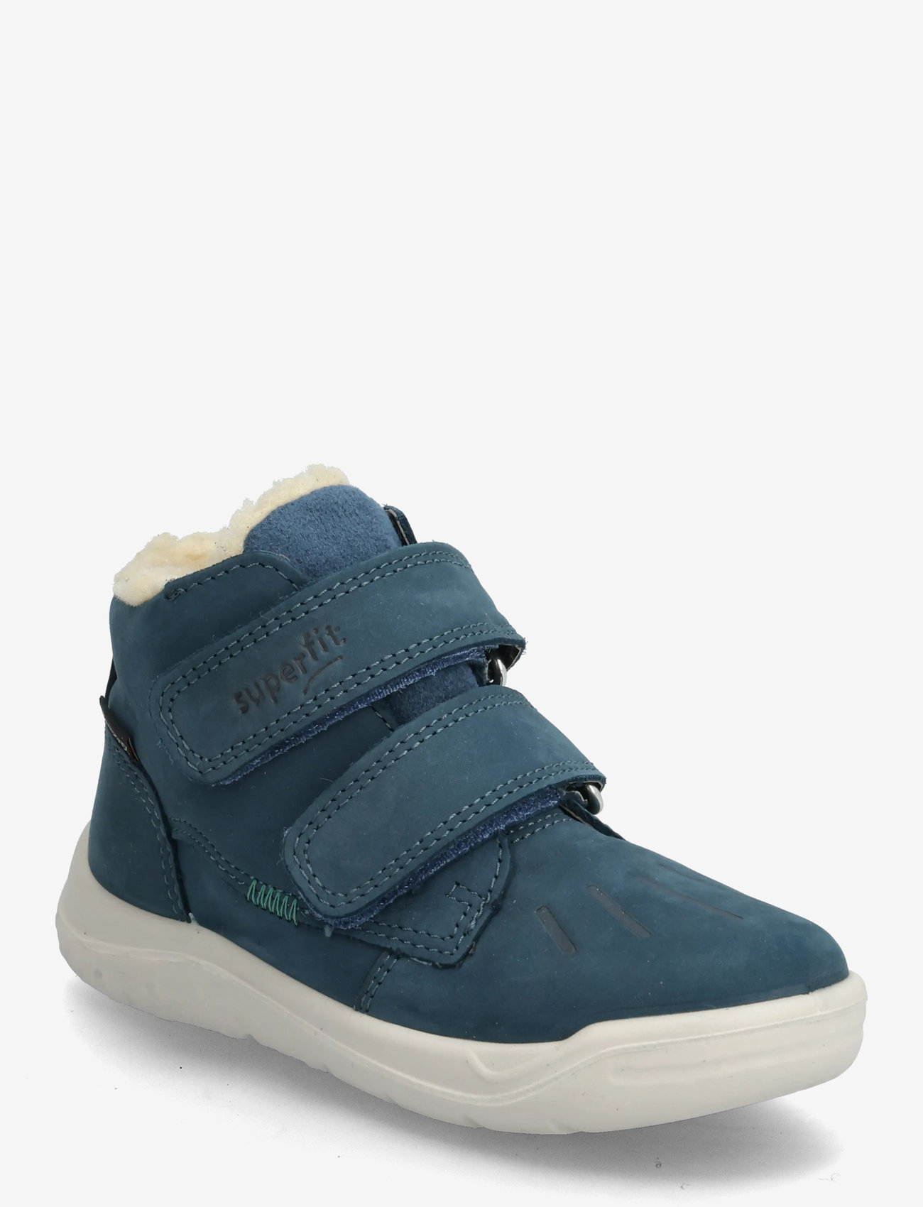 Superfit WHALEY - Höga sneakers - BLUE / GREEN / blue