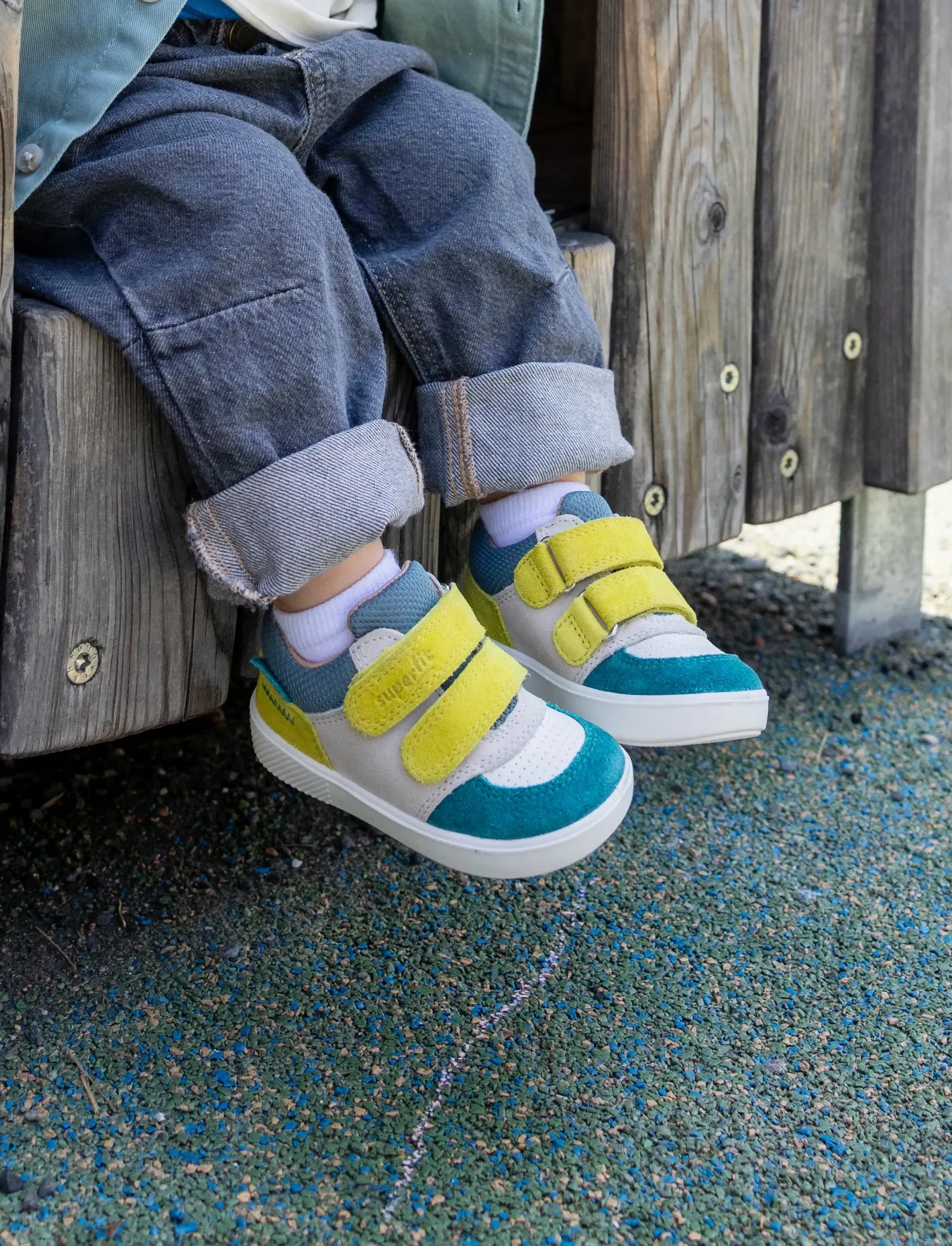 Superfit - SUPIES - kõrge säärega tossud - yellow / multicolor - 2