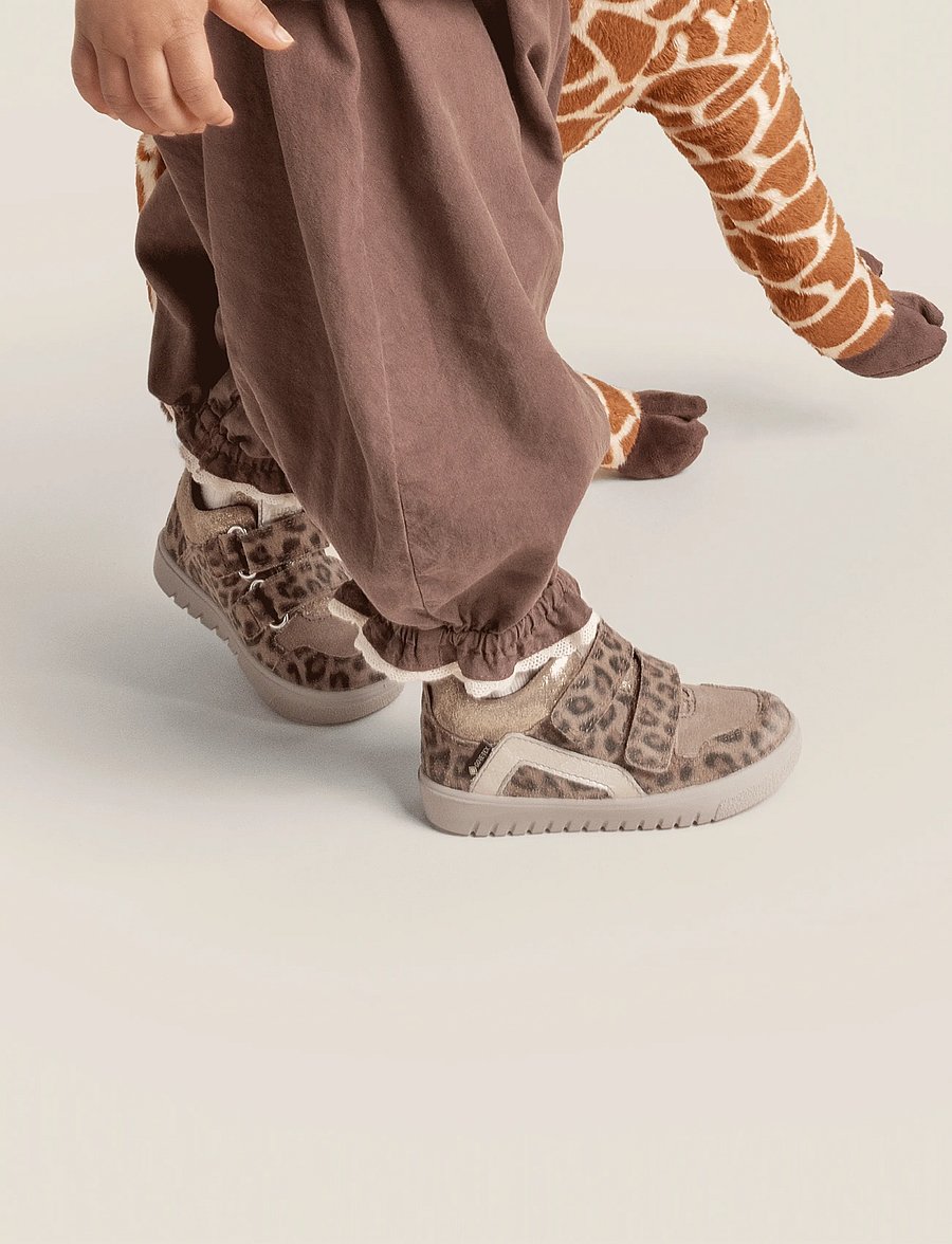 Superfit - SUPIES 4S GTX - kõrge säärega tossud - brown / gold - 0