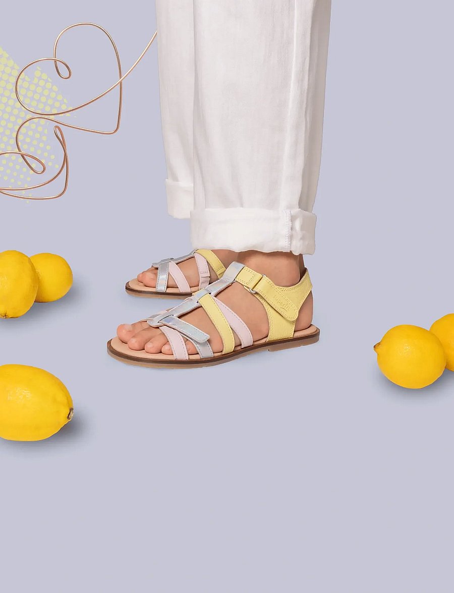 Superfit - FLAIR - des sandales - multicolour / yellow - 0
