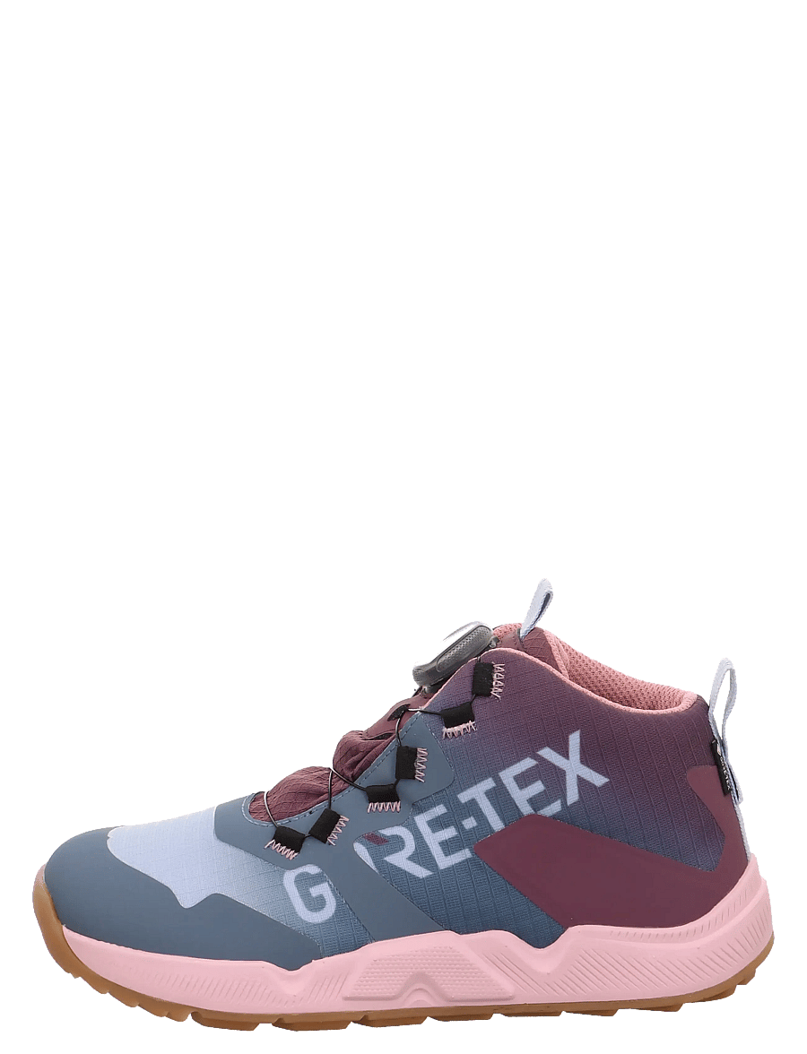 Superfit - AGOS GTX - höga sneakers - blue / red - 0
