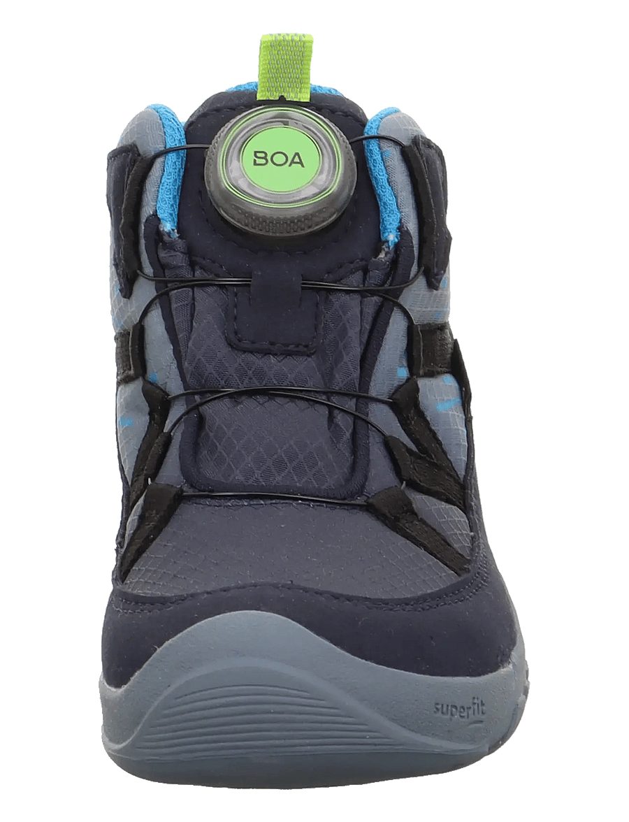 Superfit - TRACE Barefoot GTX - vinterstövlar - blue / light green - 1