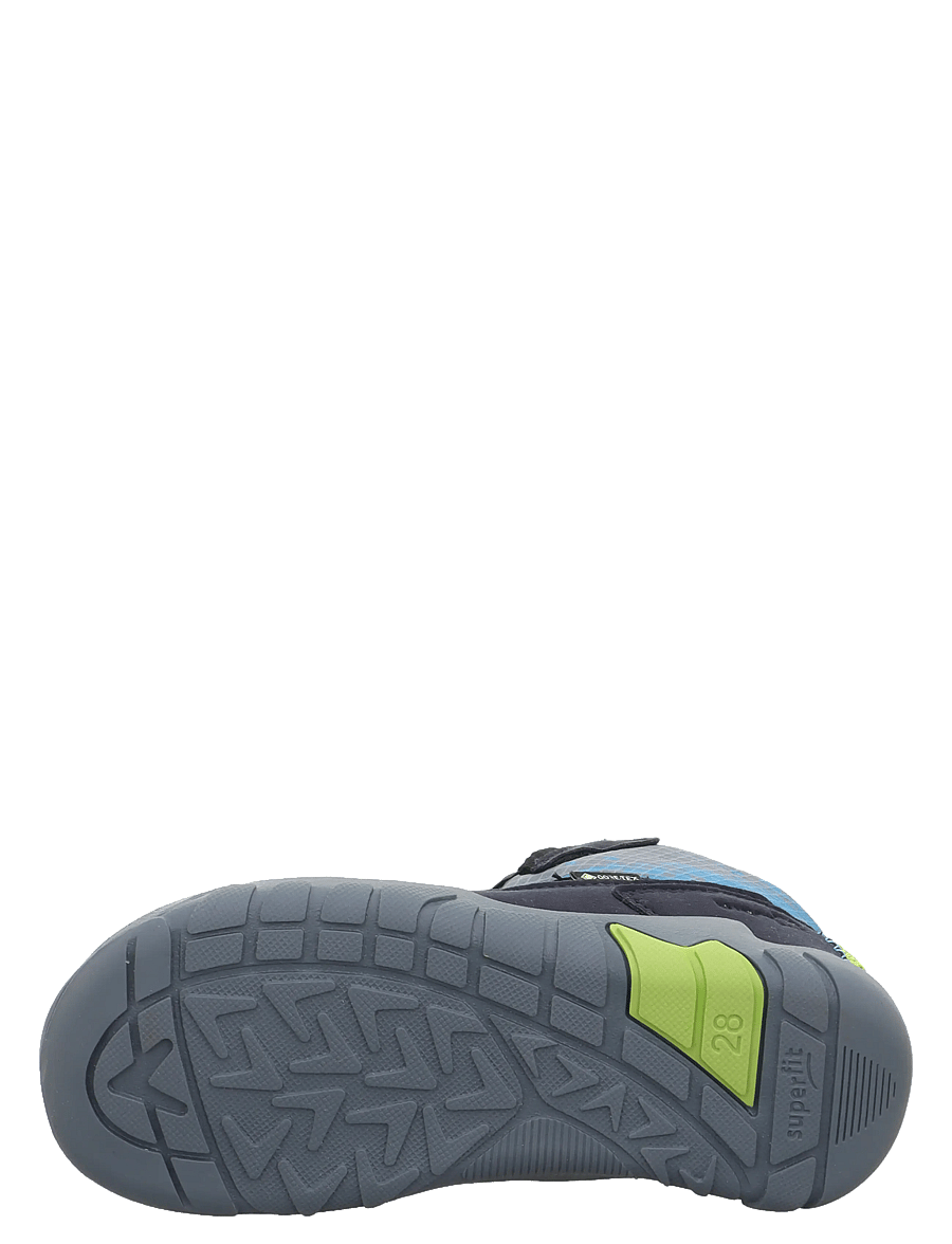 Superfit - TRACE Barefoot GTX - vinterstövlar - blue / light green - 2