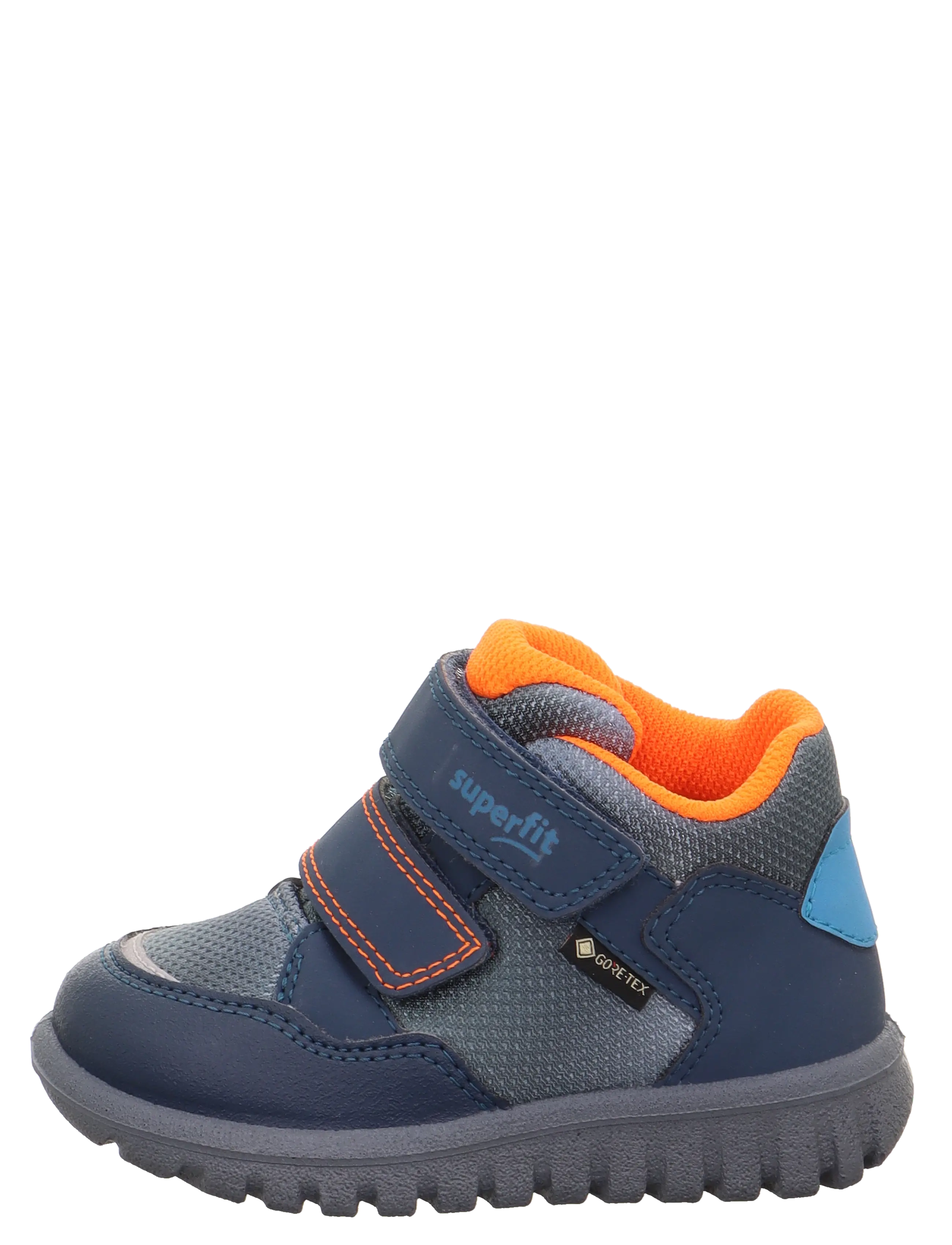 Superfit SPORT7 GTX - Kõrge säärega tossud - BLUE / ORANGE / navy