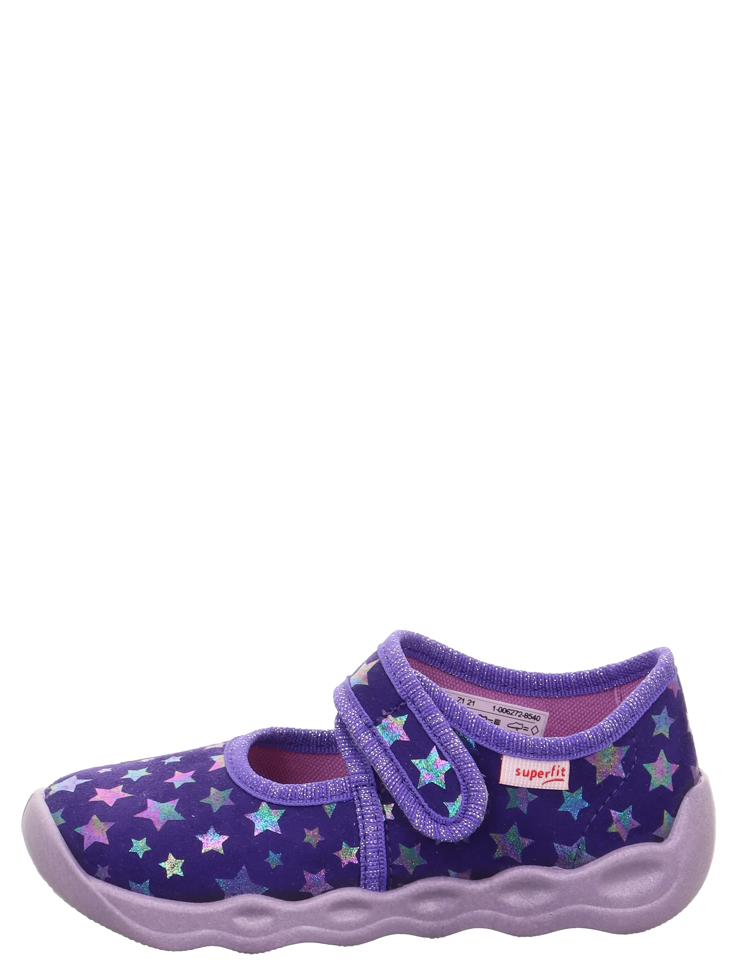 Superfit Bubble, 25/15.5 cm, Schuhe, Lila - Slippers & Indoor Kinder