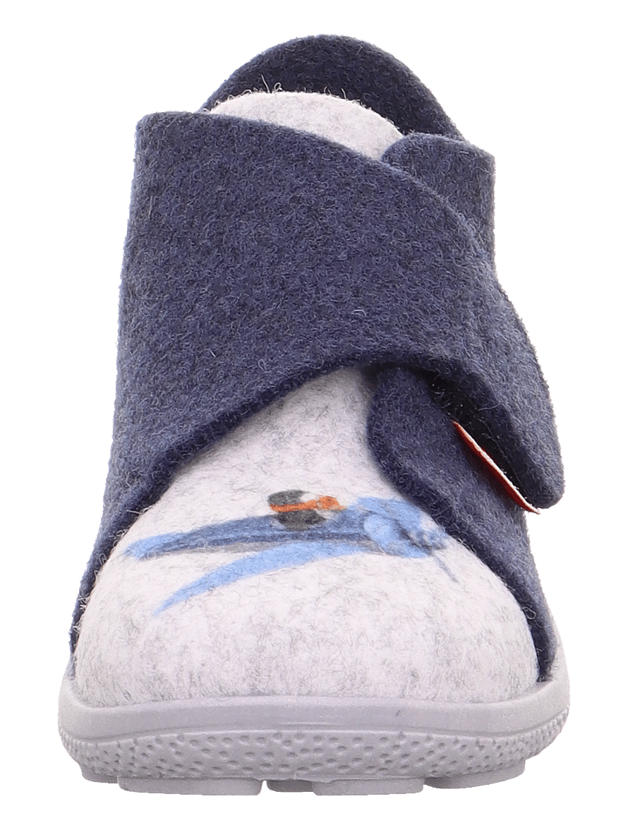 Superfit - HAPPY OCTI - hausschuhe - blue / grey - 1