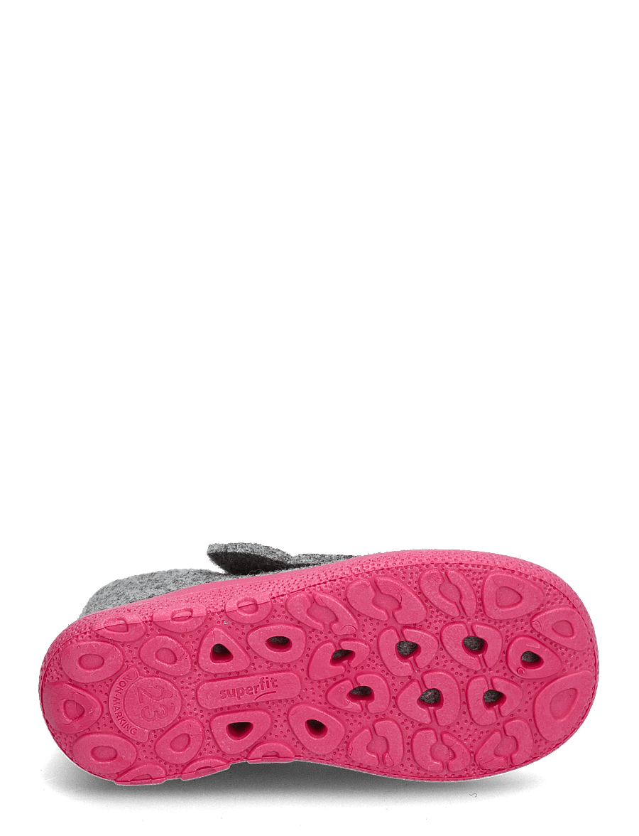 Superfit - HAPPY OCTI - hausschuhe - light gray/pink - 4
